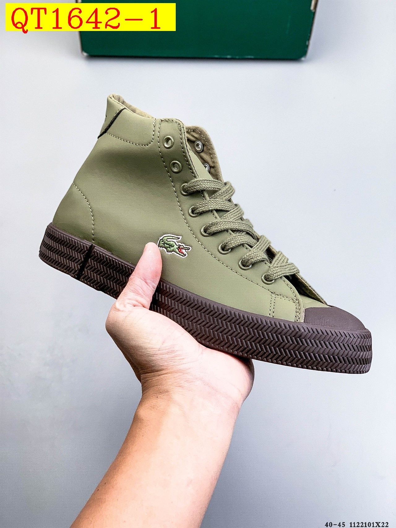 55$ LACOSTE Shoes Size 36-45 427250 QT1642 gallery