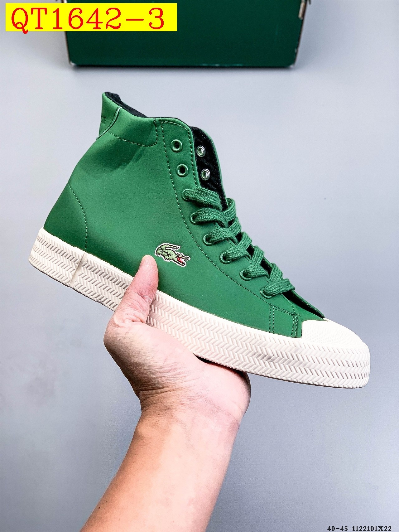 55$ LACOSTE Shoes Size 36-45 427250 QT1642 gallery