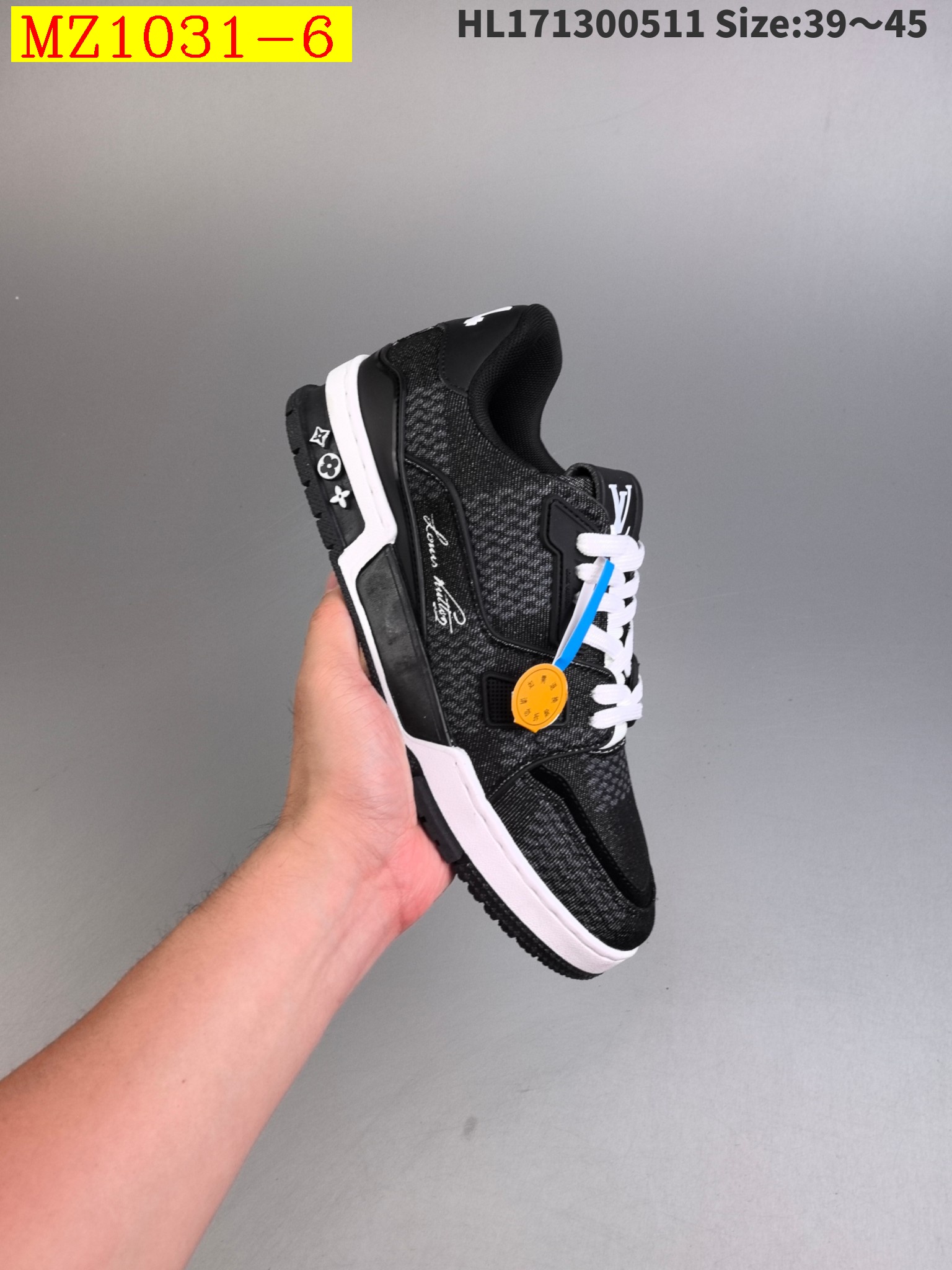 55$ Louis Vuitton Trainer Sneaker Low size 39-45 722600 MZ1031 gallery