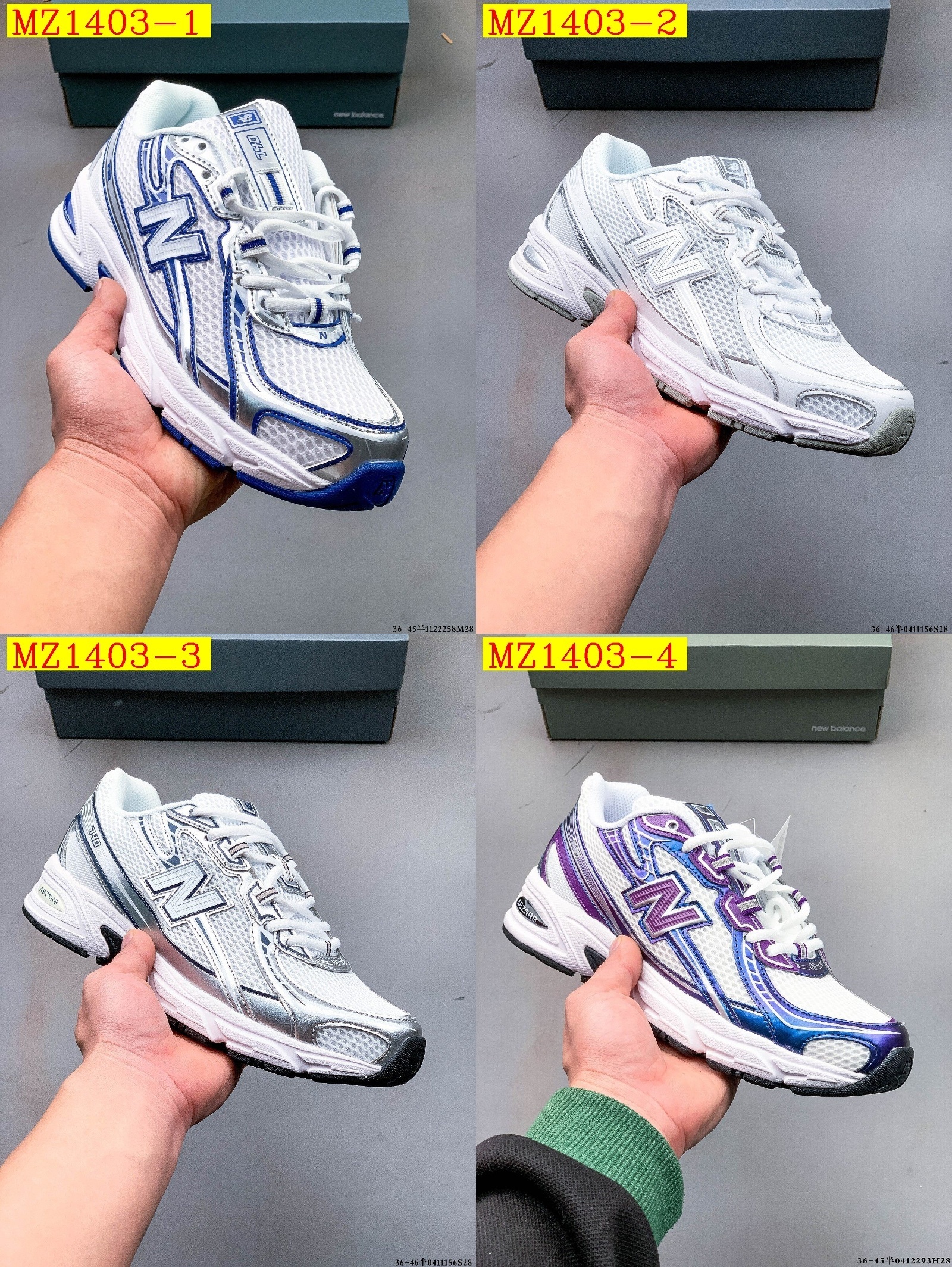 55$ New Balance NB740 size 36-45 half 925860 MZ1403 gallery