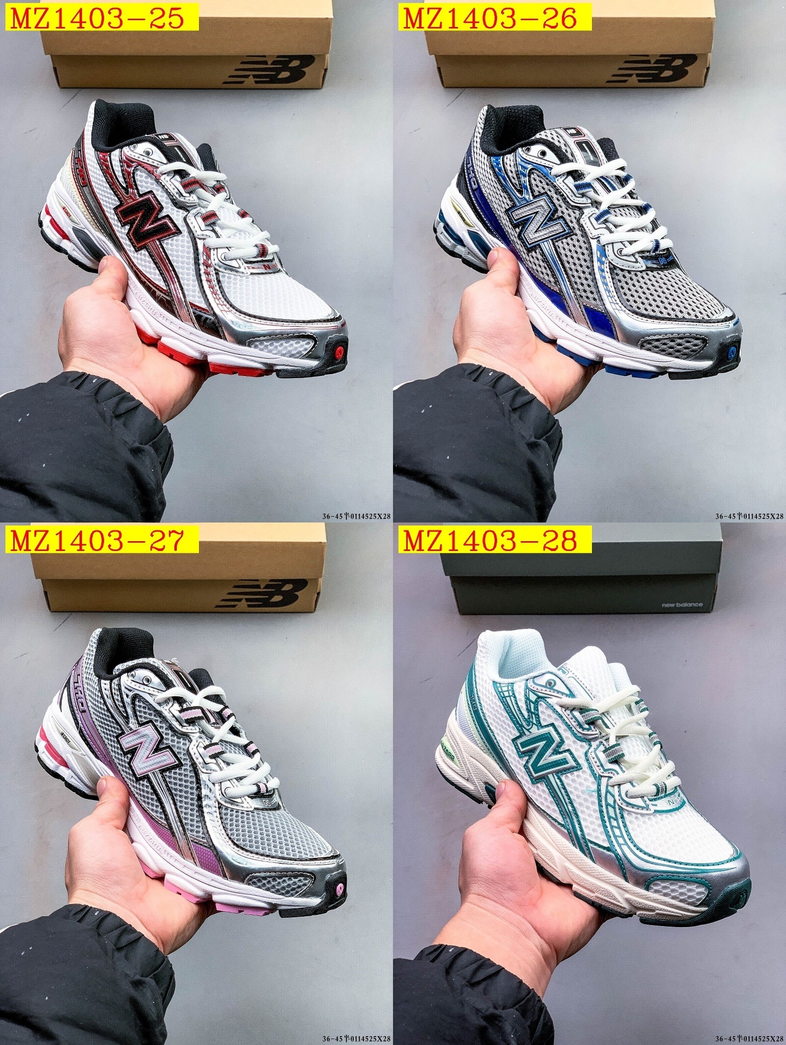 55$ New Balance NB740 size 36-45 half 925860 MZ1403 gallery