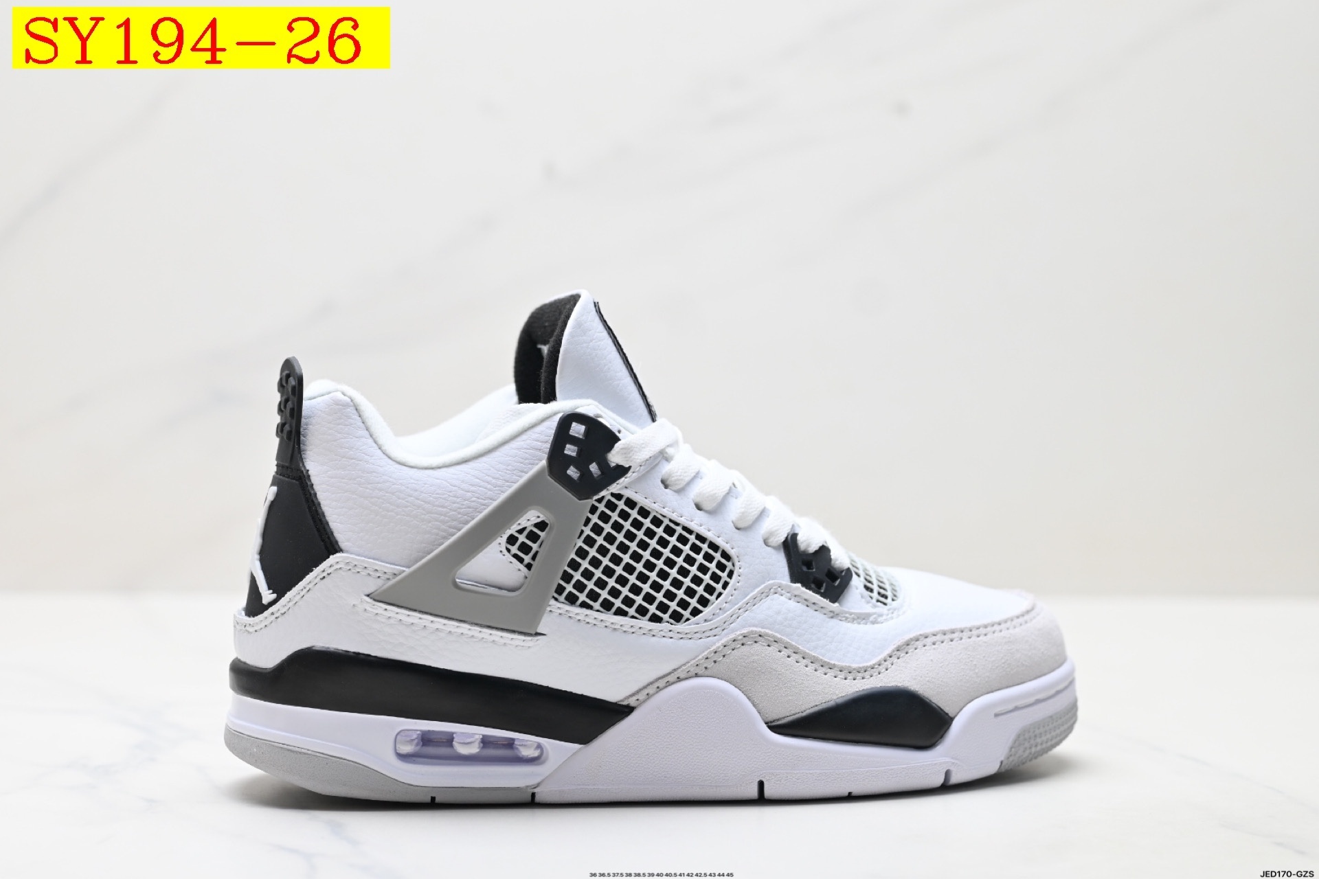 55$ Nike Air Jordan 4 Retro Size 36-46 half 327640 SY194 gallery