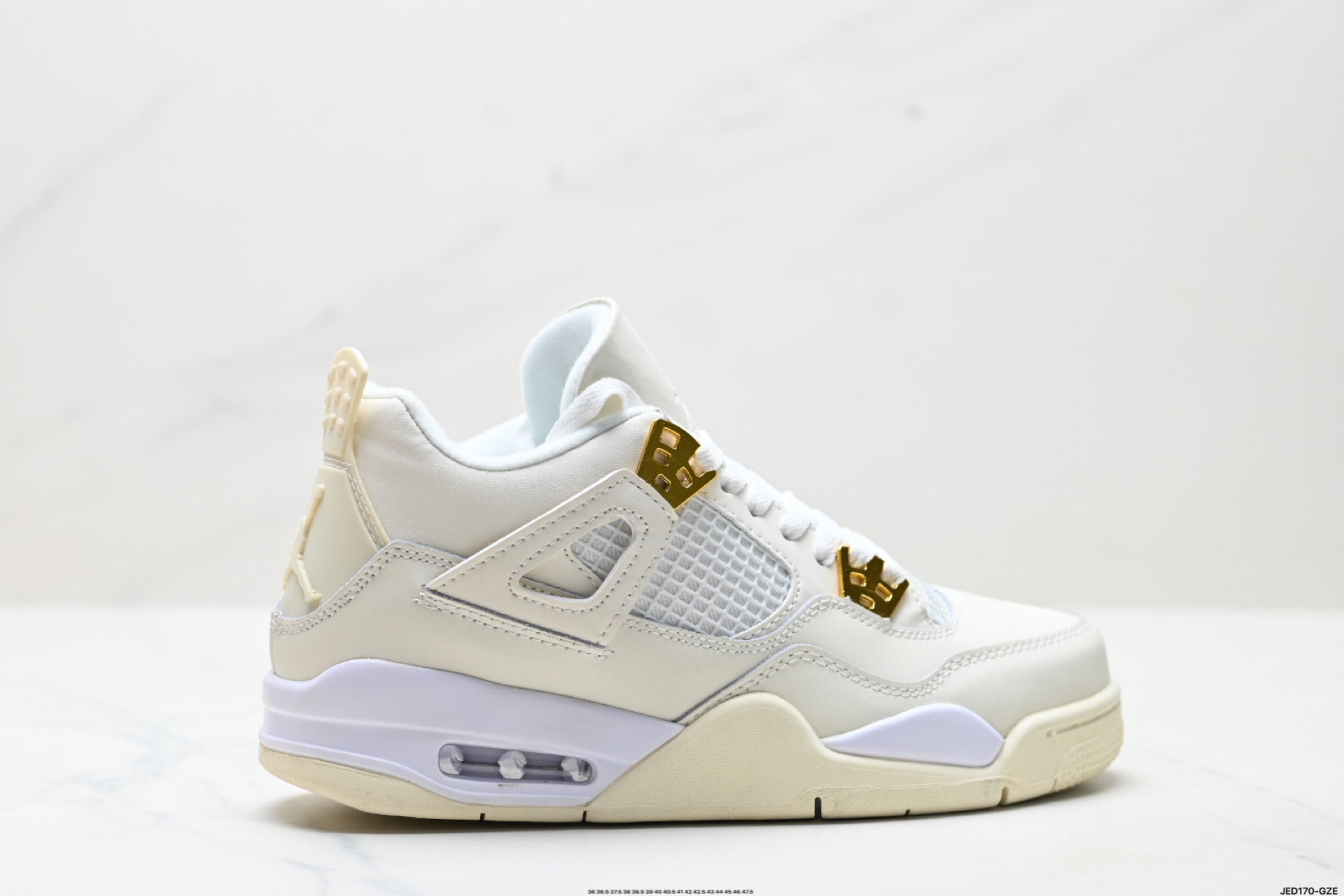 55$ Nike Air Jordan 4 Retro Size 36-46 half 327640 SY194 gallery