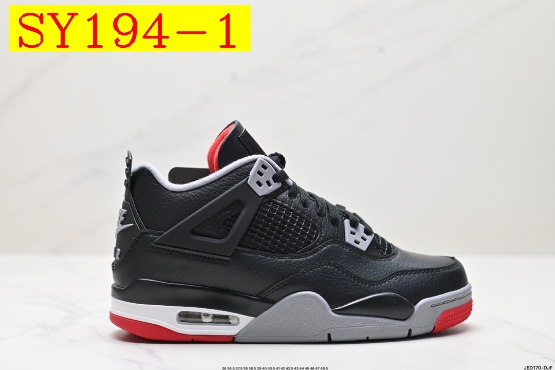 55$ Nike Air Jordan 4 Retro Size 36-46 half 327640 SY194 gallery