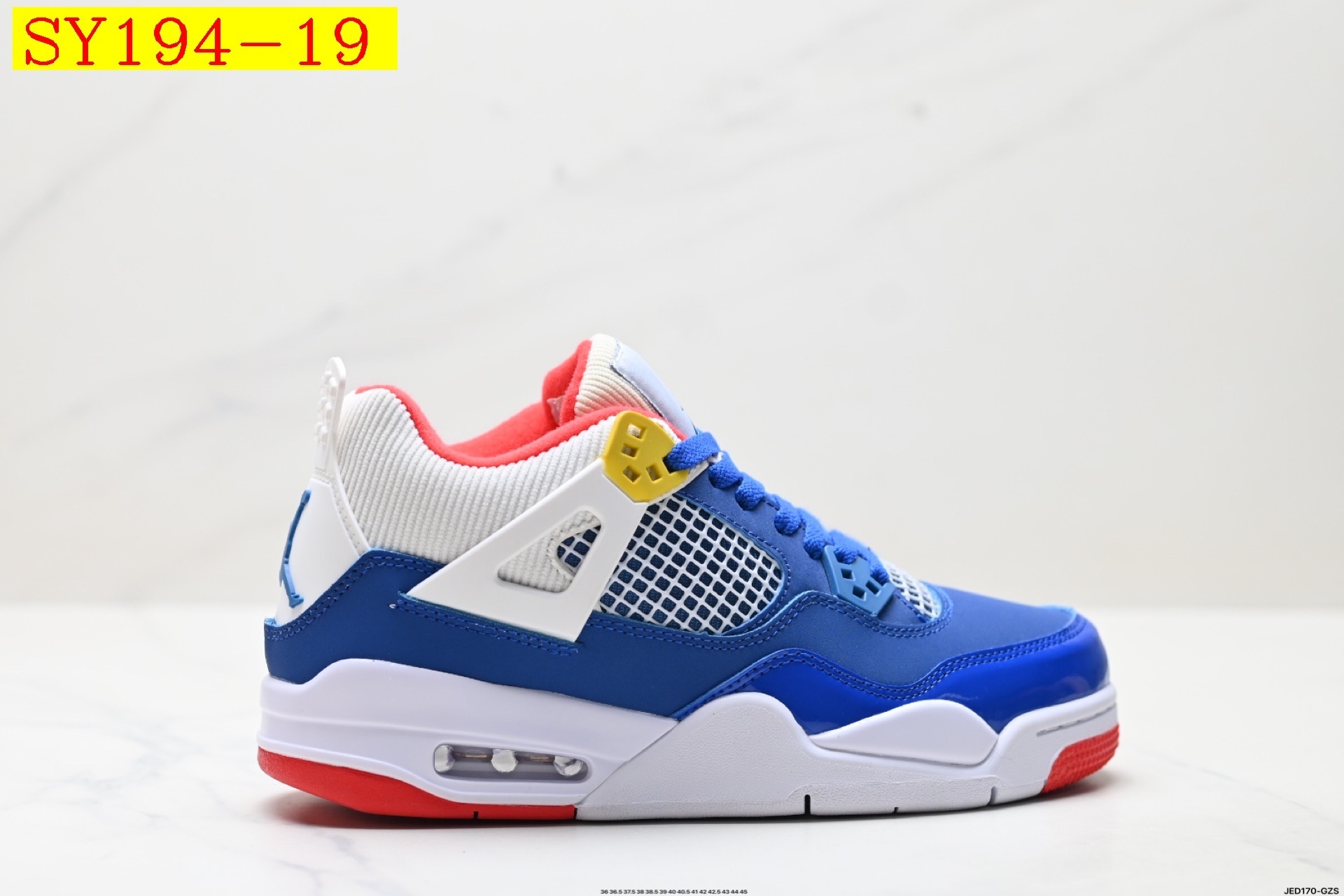 55$ Nike Air Jordan 4 Retro Size 36-46 half 327640 SY194 gallery