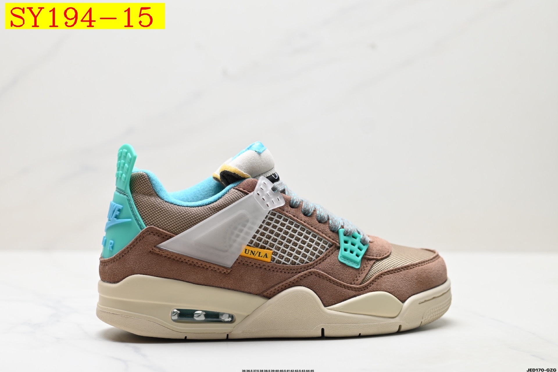 55$ Nike Air Jordan 4 Retro Size 36-46 half 327640 SY194 gallery