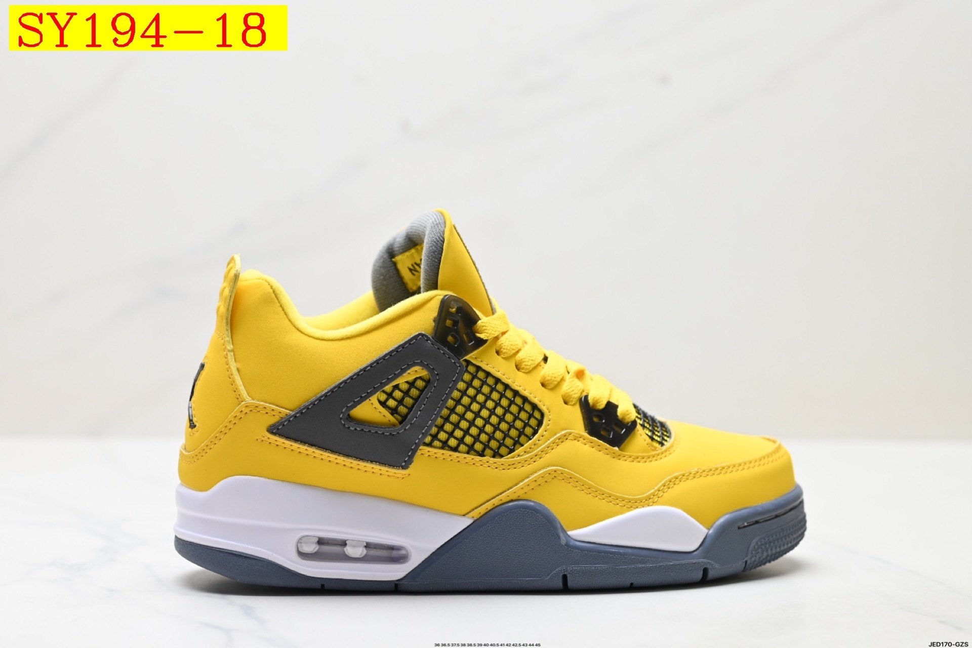 55$ Nike Air Jordan 4 Retro Size 36-46 half 327640 SY194 gallery