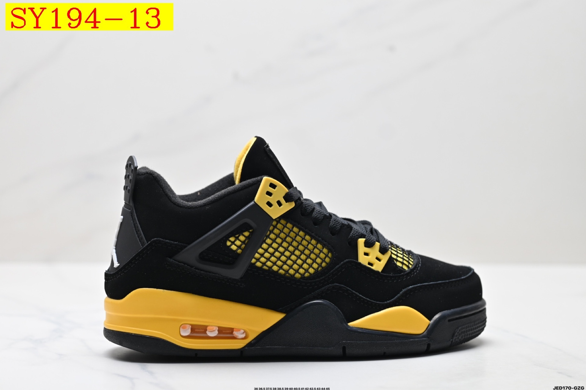 55$ Nike Air Jordan 4 Retro Size 36-46 half 327640 SY194 gallery