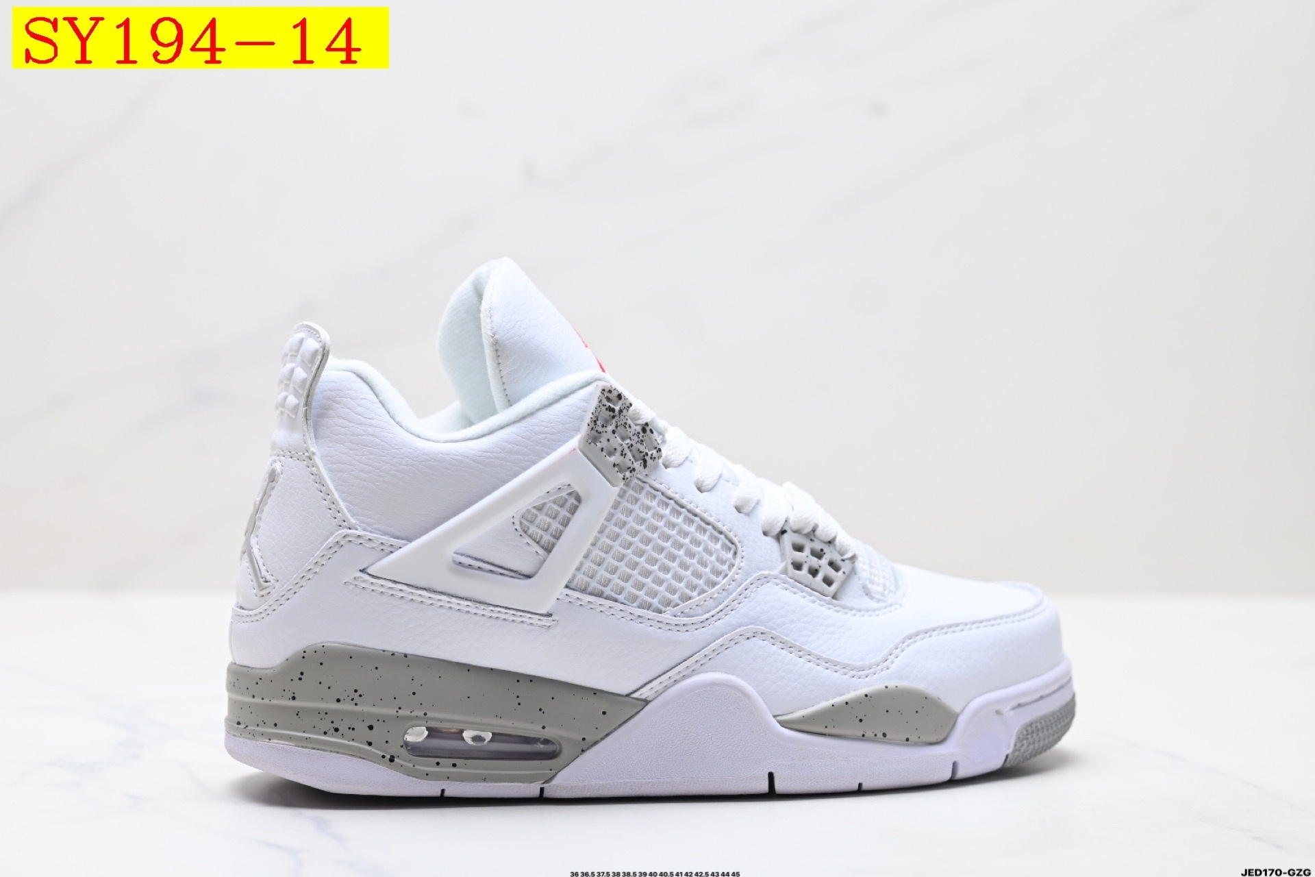 55$ Nike Air Jordan 4 Retro Size 36-46 half 327640 SY194 gallery