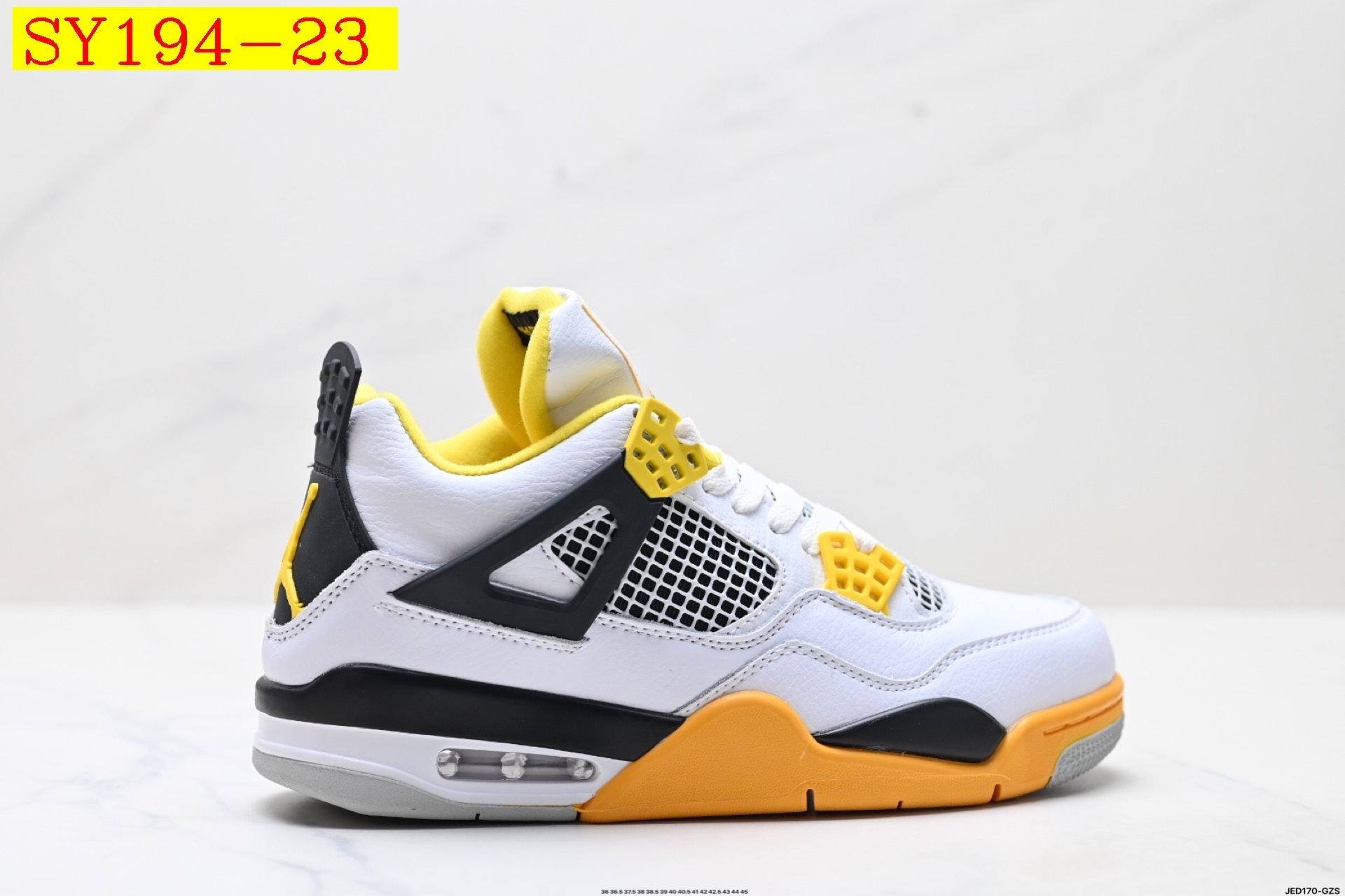 55$ Nike Air Jordan 4 Retro Size 36-46 half 327640 SY194 gallery