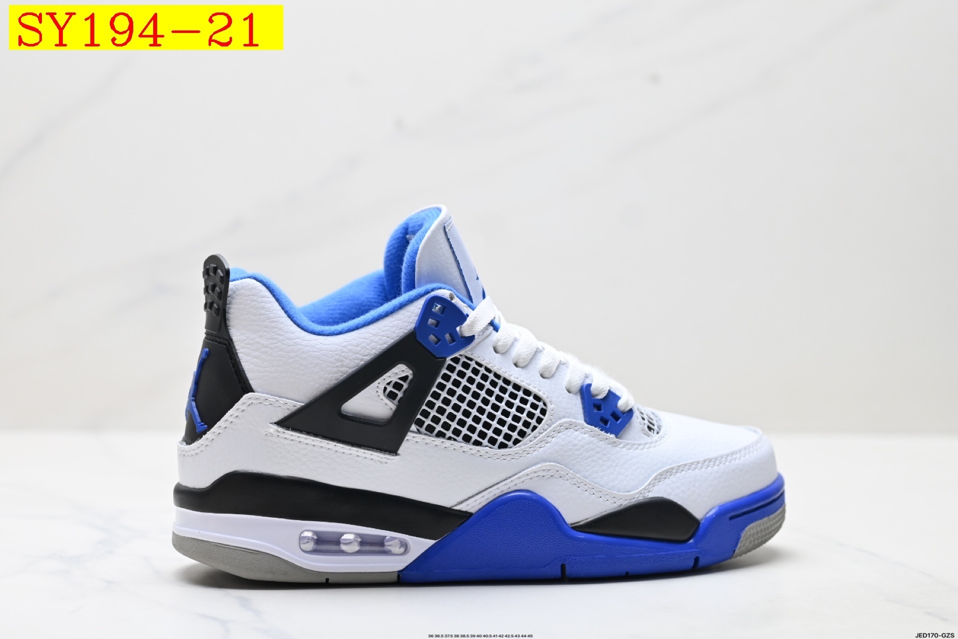 55$ Nike Air Jordan 4 Retro Size 36-46 half 327640 SY194 gallery