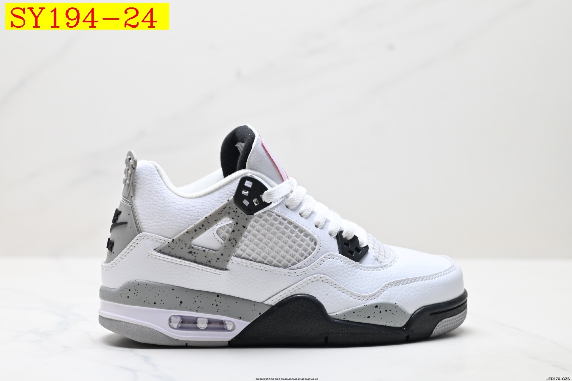 55$ Nike Air Jordan 4 Retro Size 36-46 half 327640 SY194 gallery