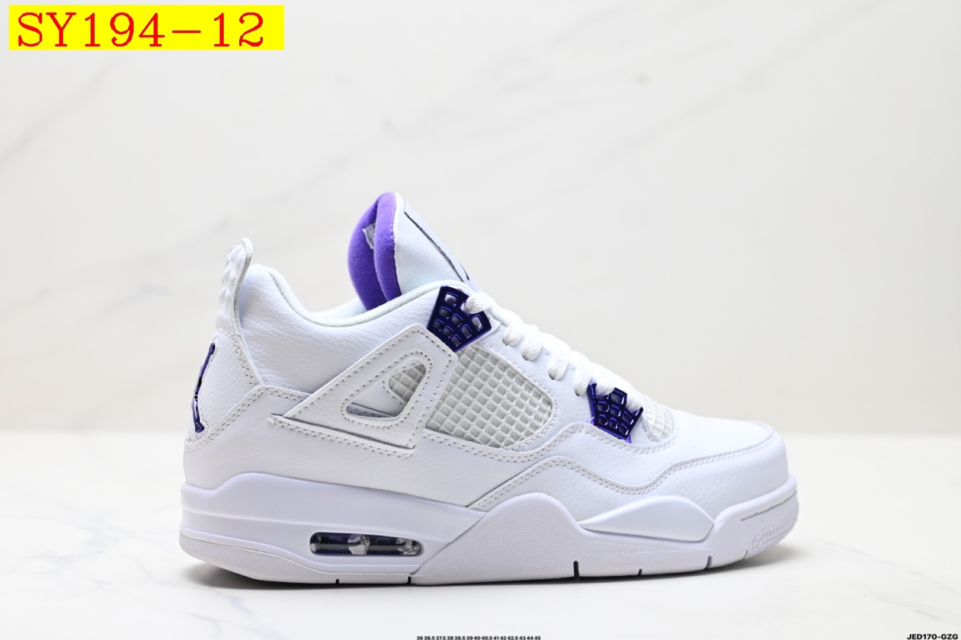 55$ Nike Air Jordan 4 Retro Size 36-46 half 327640 SY194 gallery