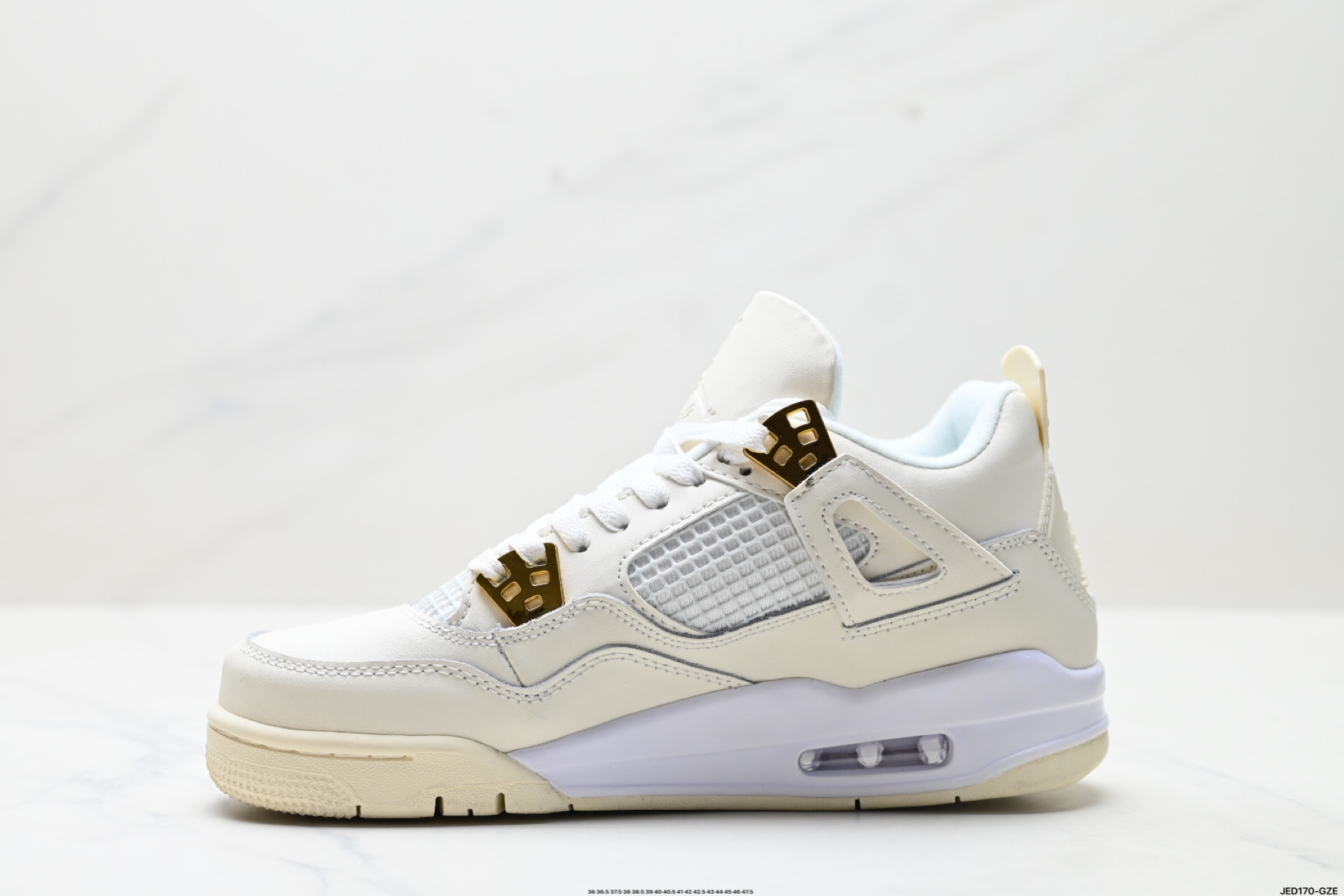 55$ Nike Air Jordan 4 Retro Size 36-46 half 327640 SY194 gallery