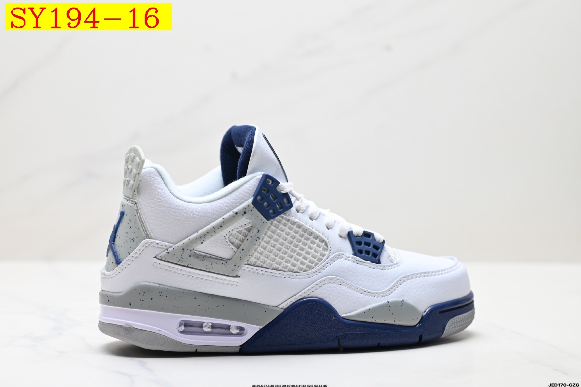 55$ Nike Air Jordan 4 Retro Size 36-46 half 327640 SY194 gallery