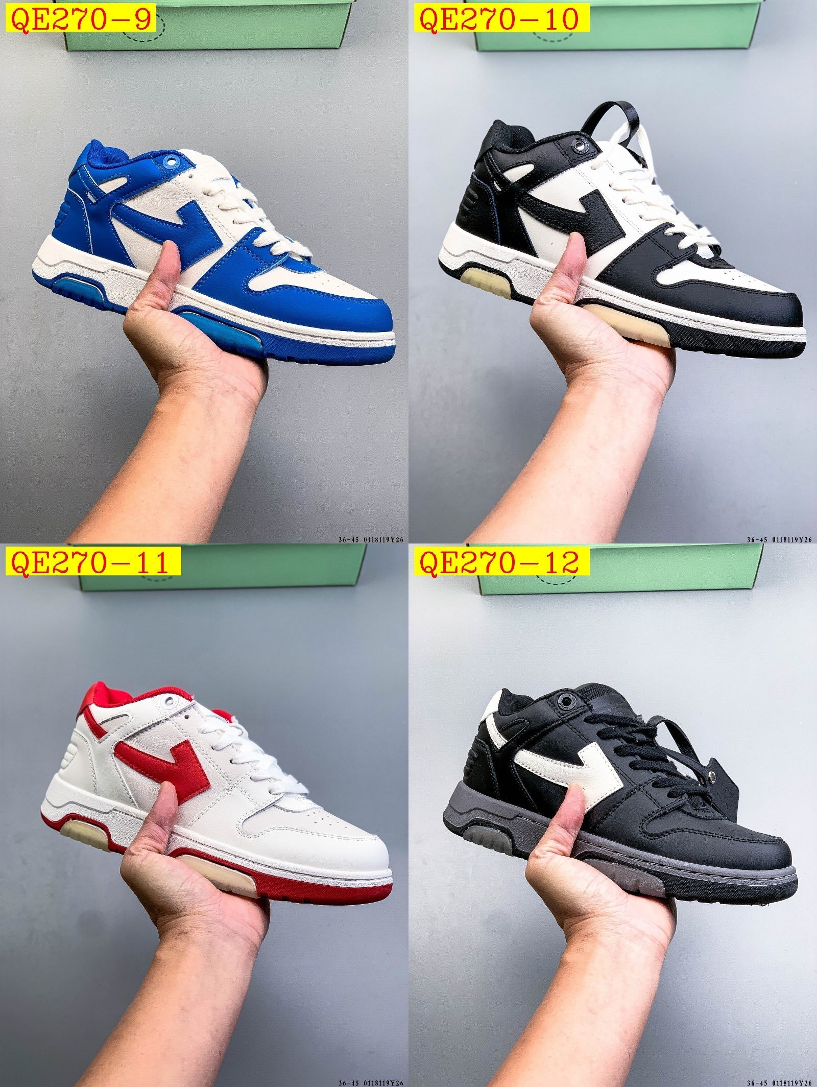 55$ OFF WHITE Out Of Office size 36-45 826640 QE270 gallery