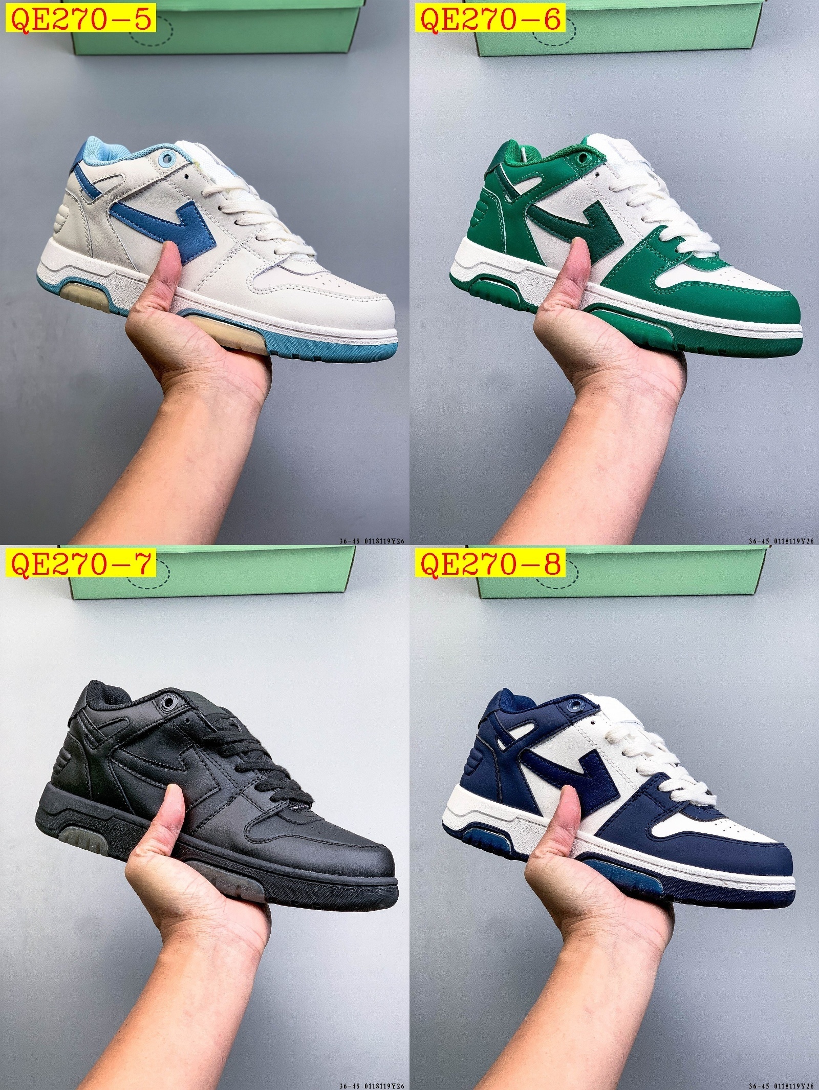 55$ OFF WHITE Out Of Office size 36-45 826640 QE270 gallery