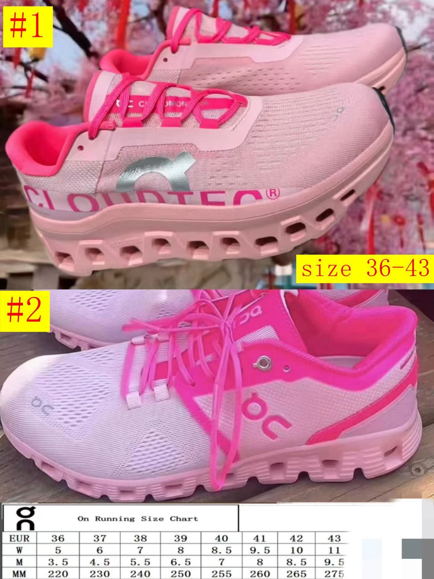 55$ On Cloudmonster2 Size 36-45 828860 HY102 gallery