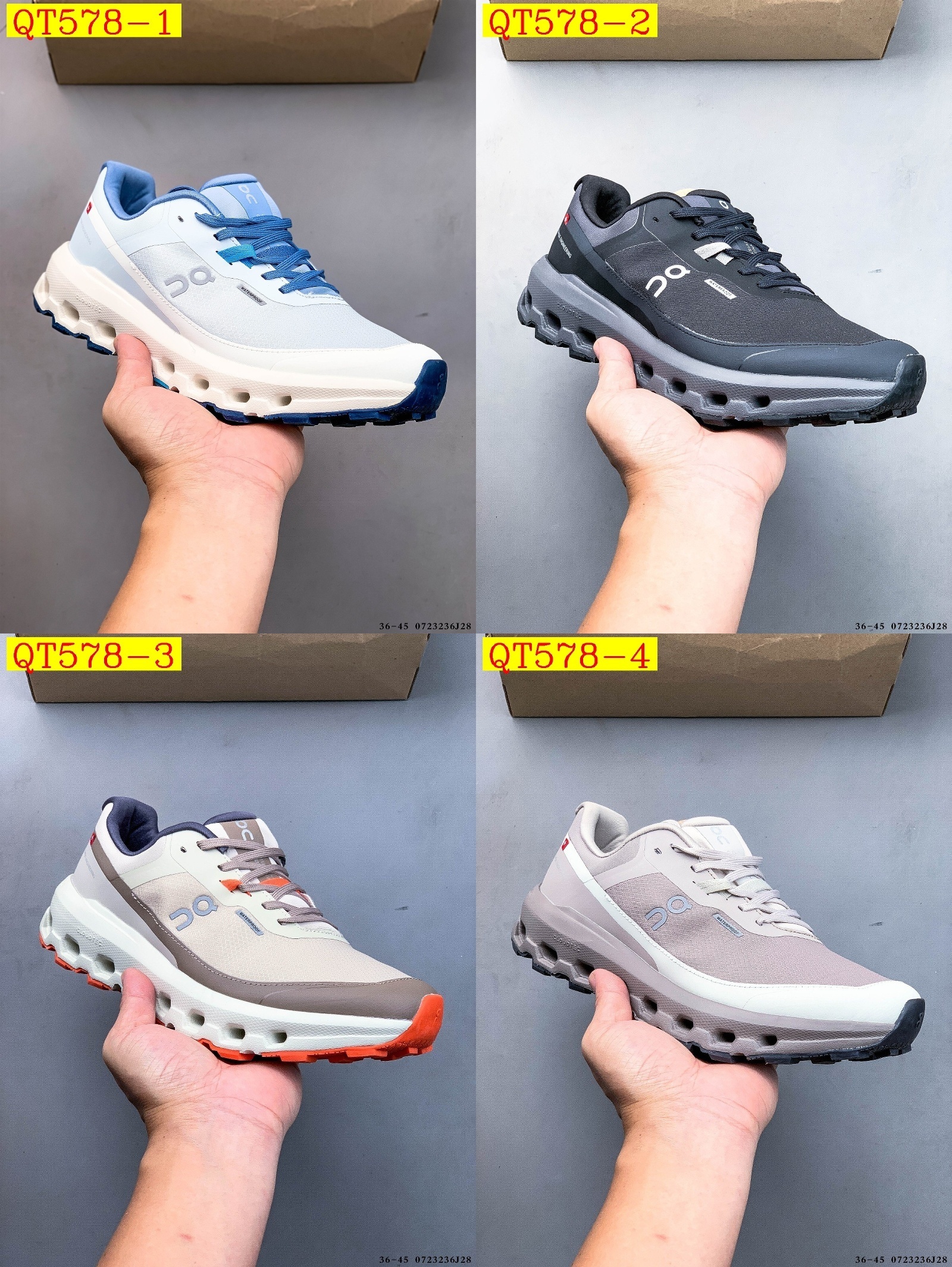 55$ On Cloudvista 2 Waterproof size 36-45 528820 QT578 gallery