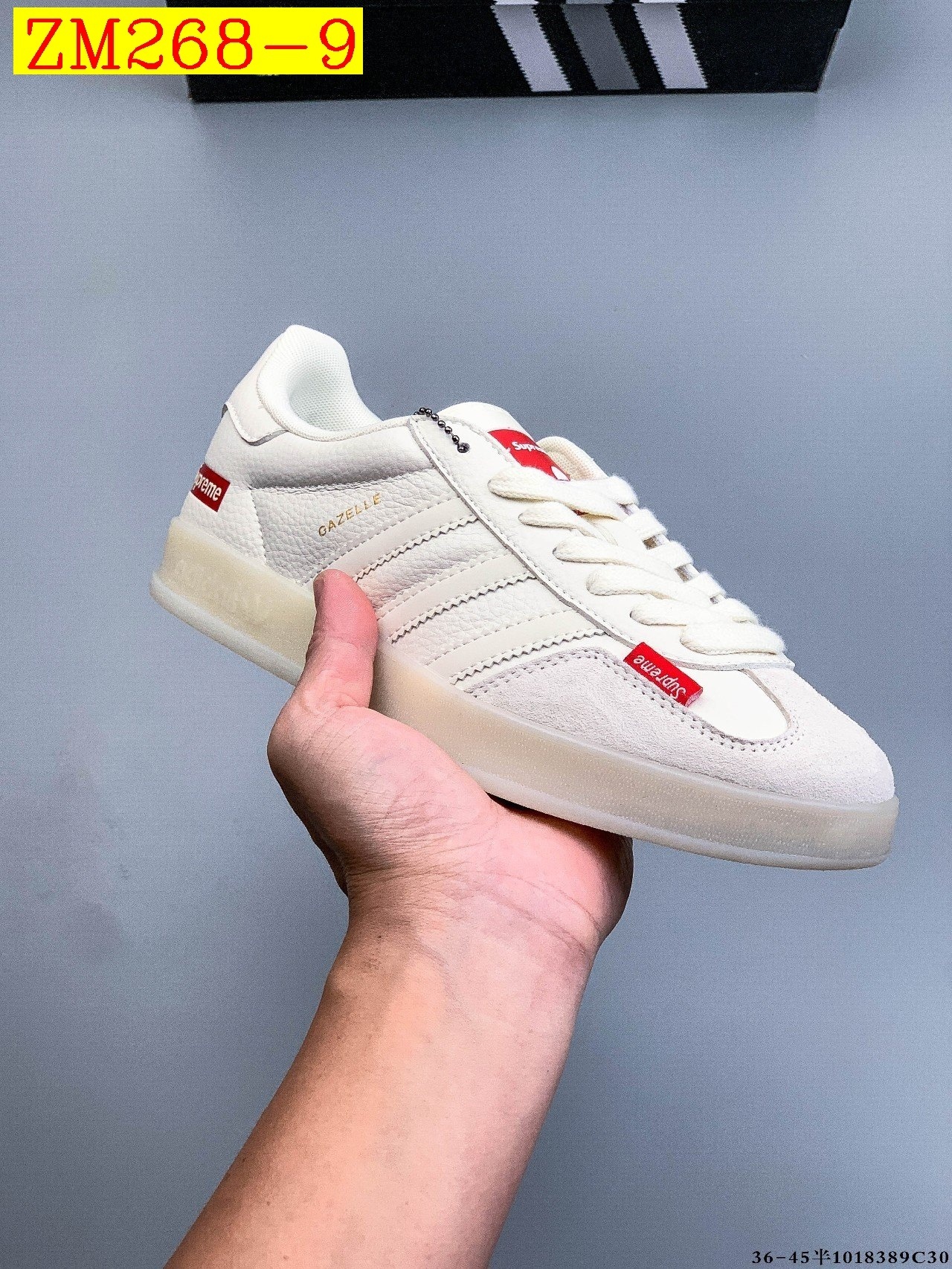 55$ Top Quality Adidas Originals Gazelle Size 36-45 half 638040 ZM268 gallery