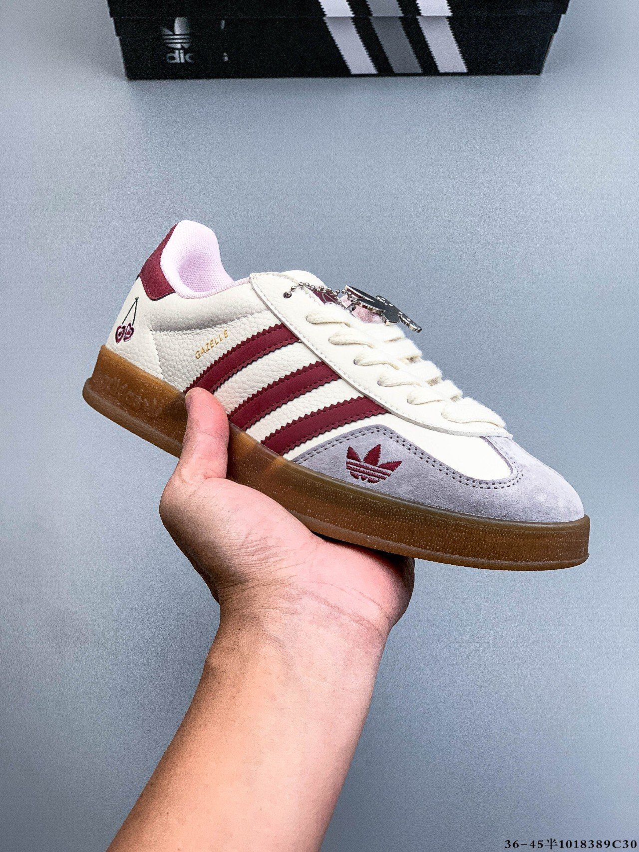 55$ Top Quality Adidas Originals Gazelle Size 36-45 half 638040 ZM268 gallery