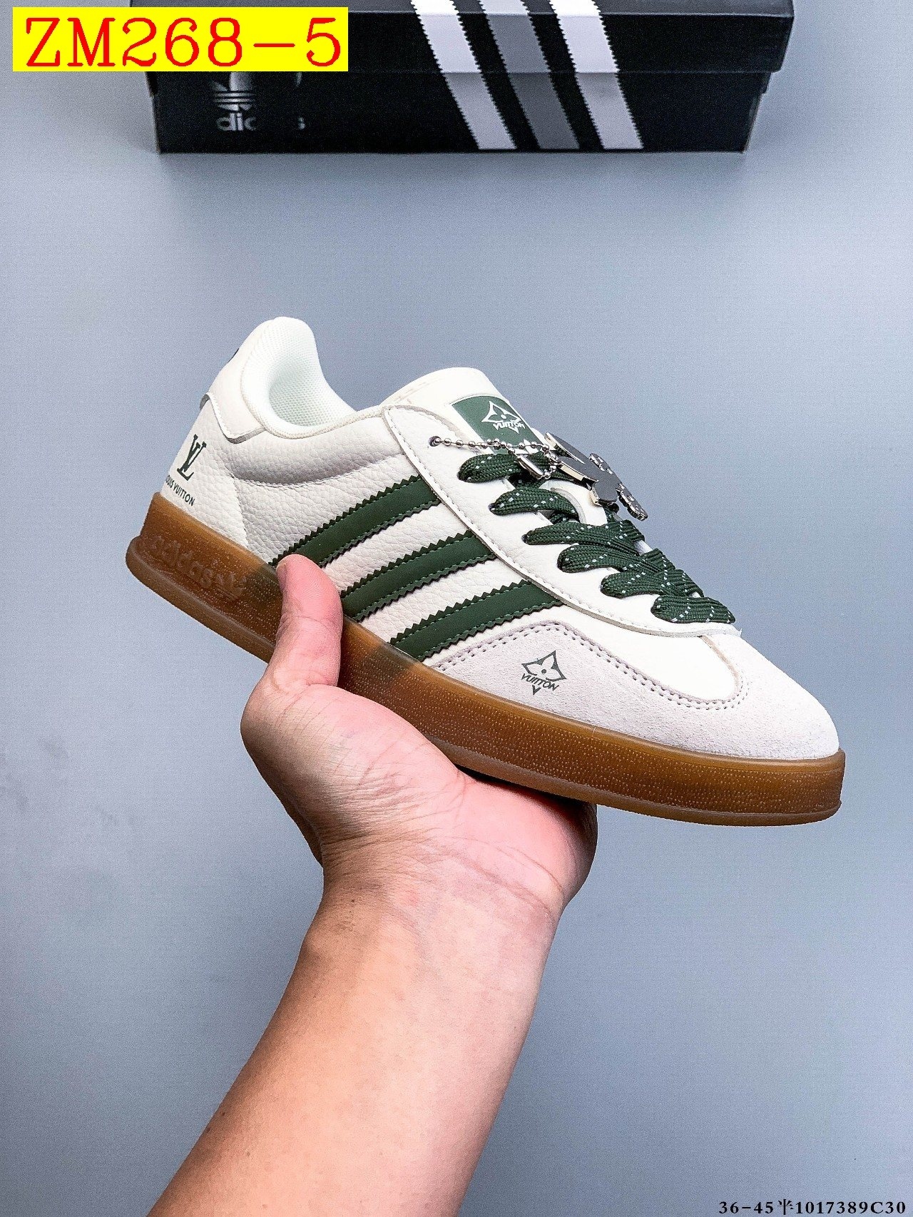 55$ Top Quality Adidas Originals Gazelle Size 36-45 half 638040 ZM268 gallery