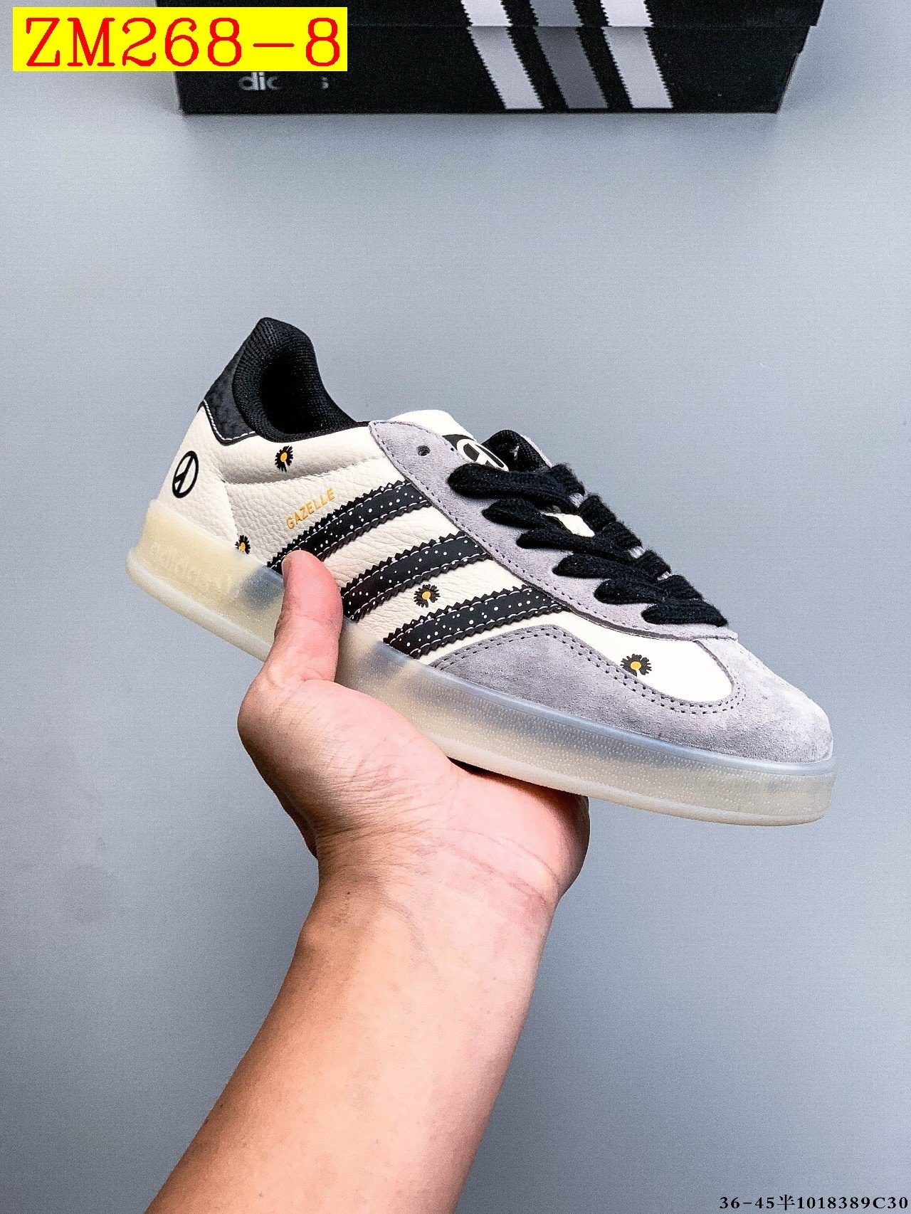 55$ Top Quality Adidas Originals Gazelle Size 36-45 half 638040 ZM268 gallery