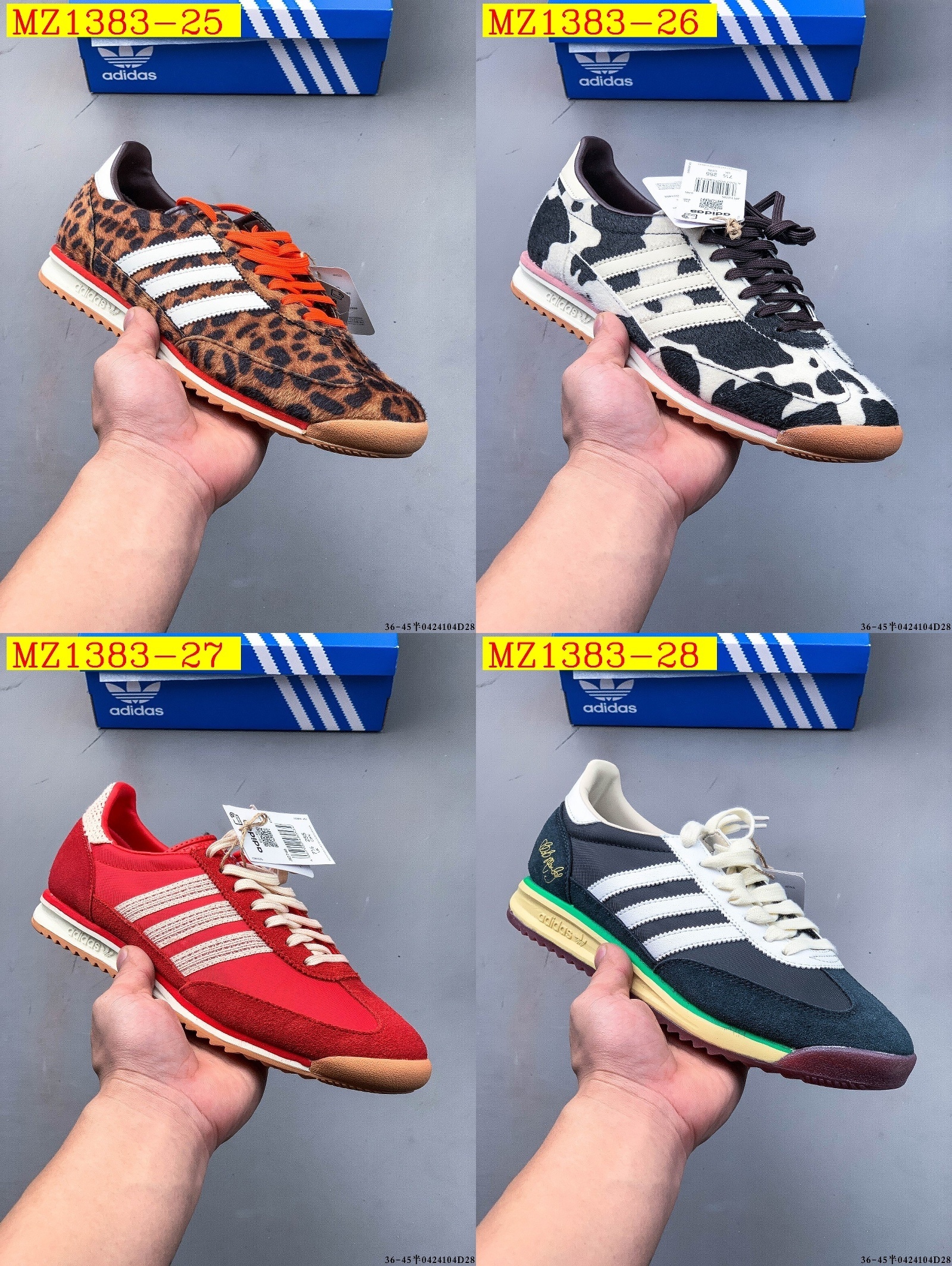 55$ Top Quality Adidas SL 72 RS size 36-45 half 624810 MZ1383 gallery