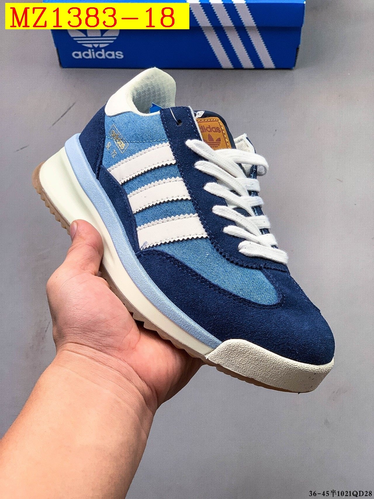 55$ Top Quality Adidas SL 72 RS size 36-45 half 624810 MZ1383 gallery