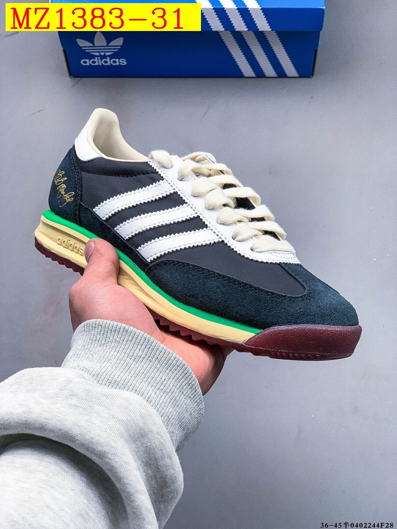 55$ Top Quality Adidas SL 72 RS size 36-45 half 624810 MZ1383 gallery