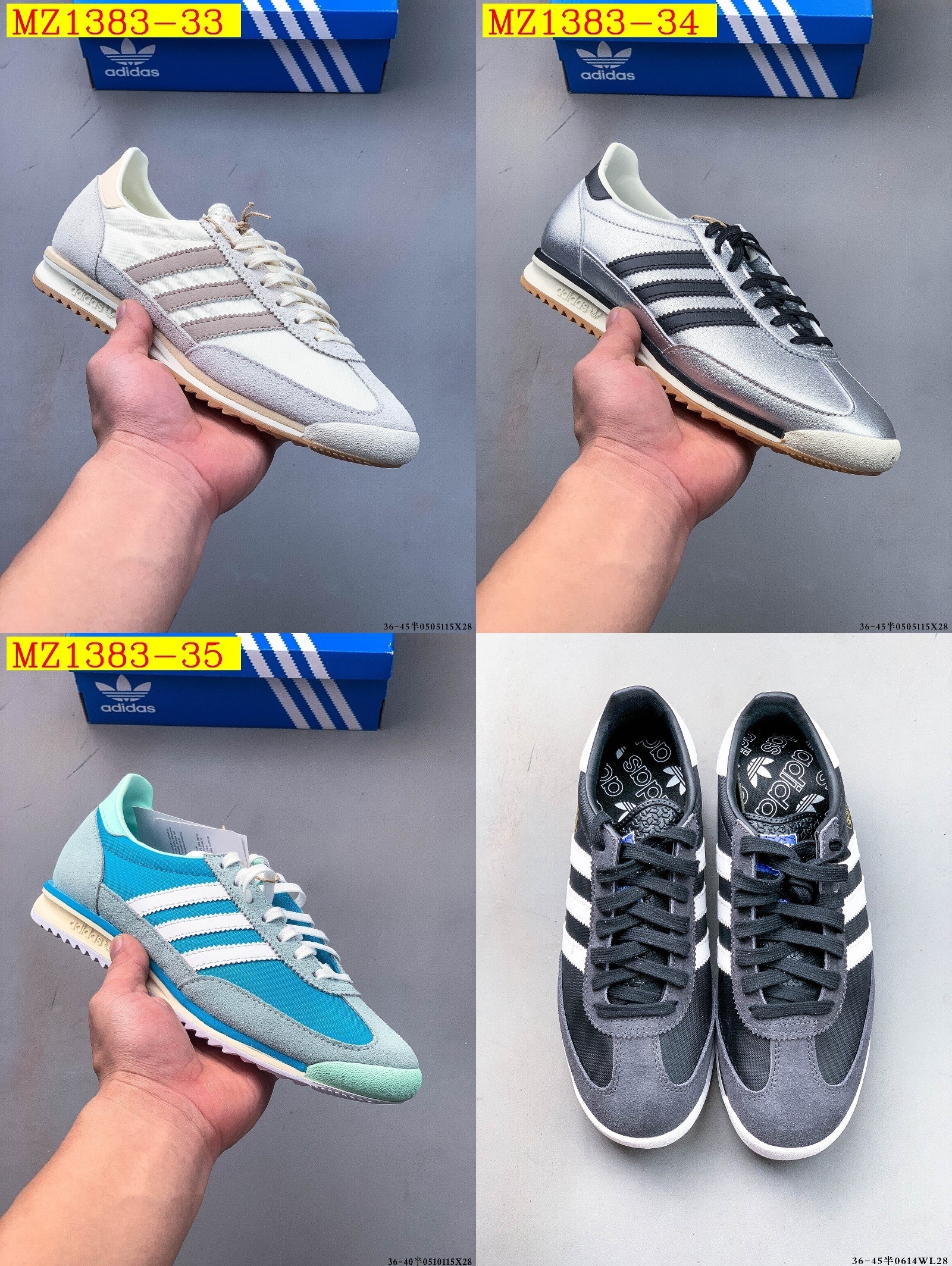 55$ Top Quality Adidas SL 72 RS size 36-45 half 624810 MZ1383 gallery