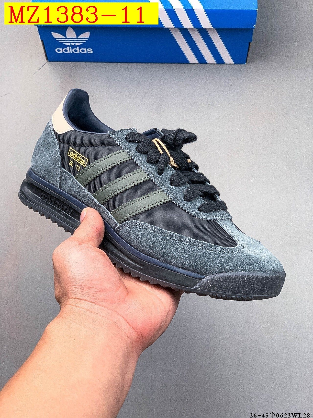 55$ Top Quality Adidas SL 72 RS size 36-45 half 624810 MZ1383 gallery