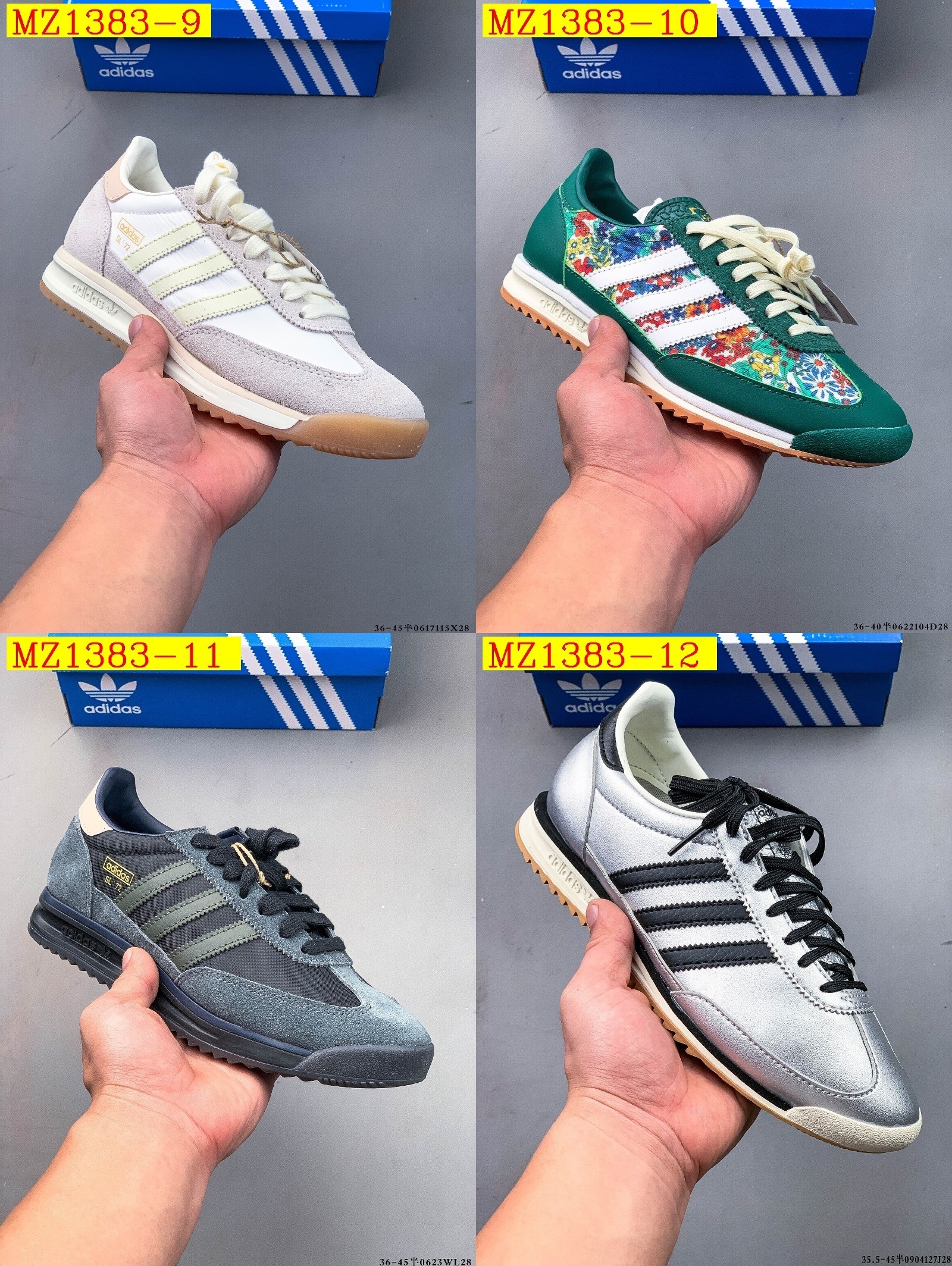 55$ Top Quality Adidas SL 72 RS size 36-45 half 624810 MZ1383 gallery