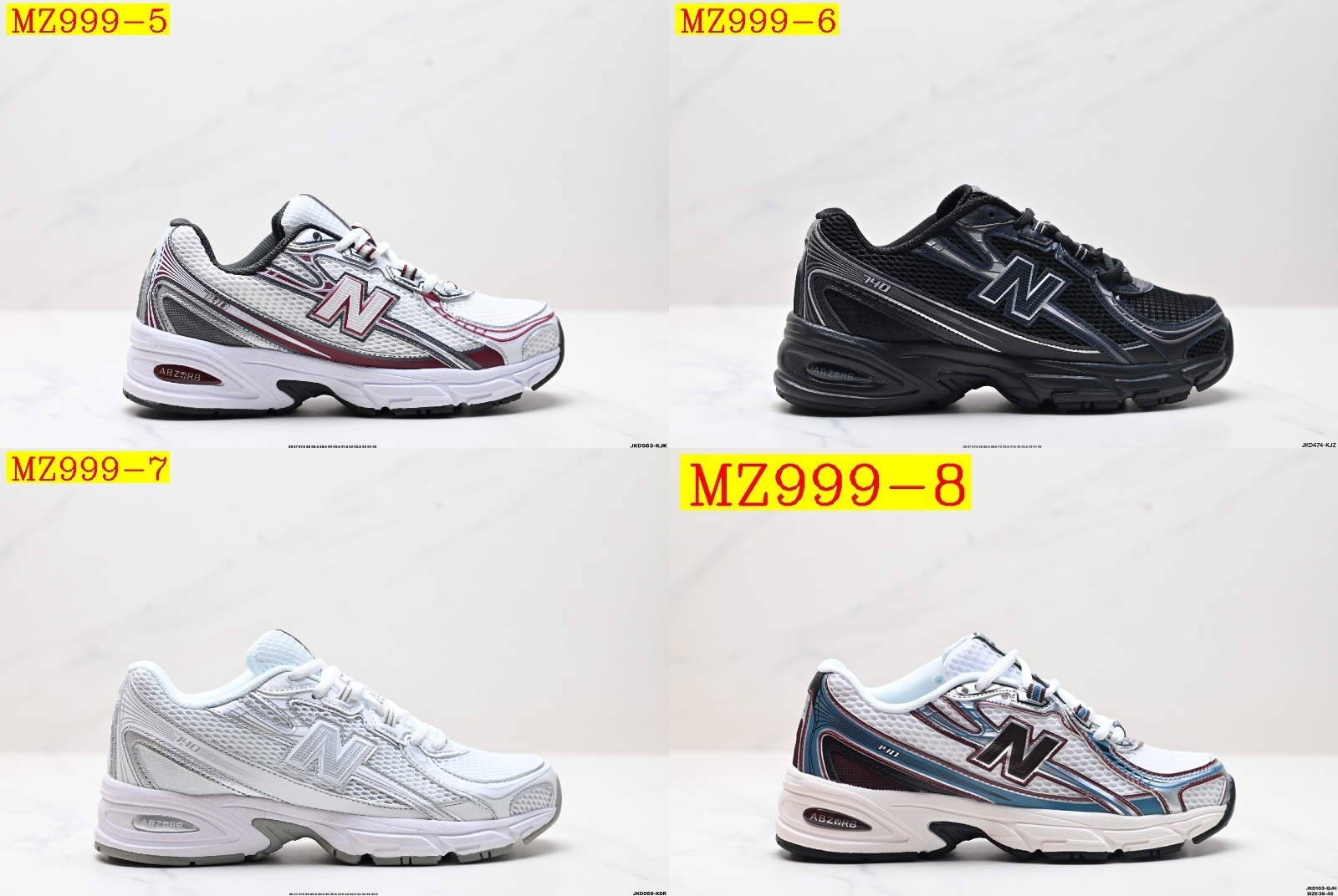 55$ Top Quality New Balance 740 size 36-45 829820 MZ999 gallery