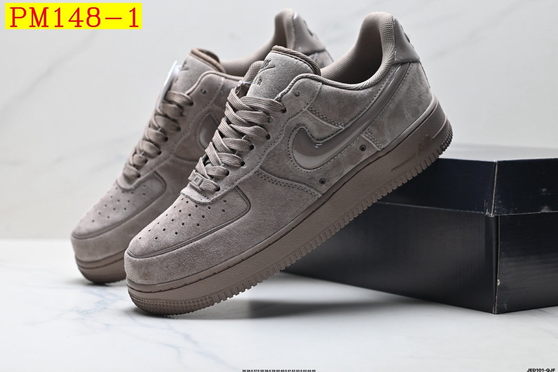 55$ Top Quality Nike AIR FORCE 1 07 Size 36-45 half 125670 PM148 gallery