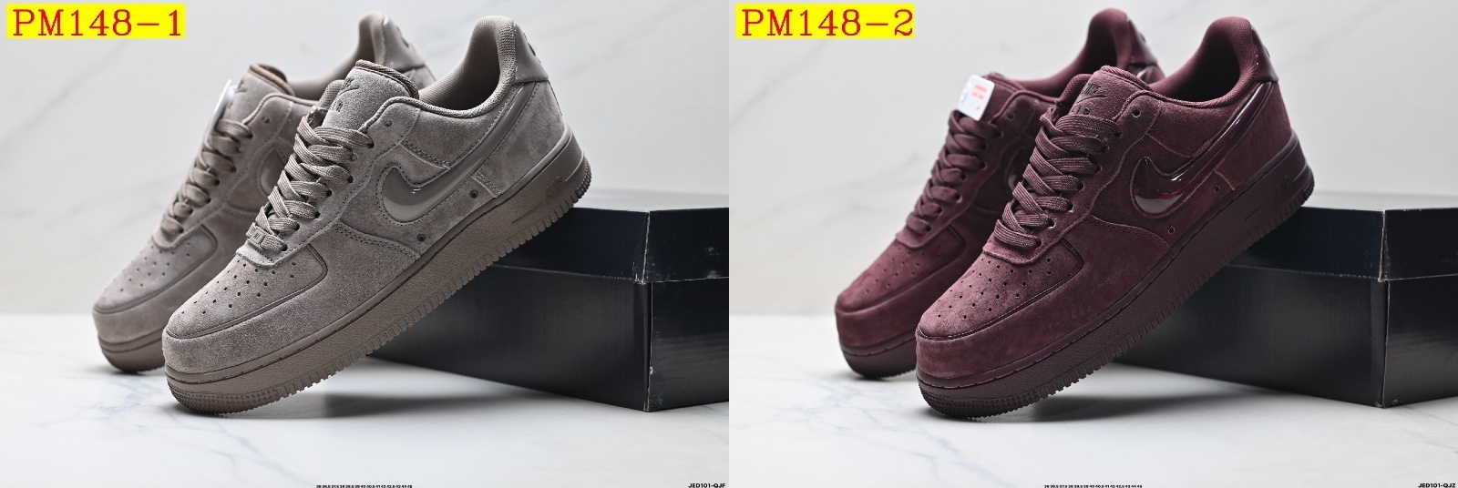 55$ Top Quality Nike AIR FORCE 1 07 Size 36-45 half 125670 PM148 gallery