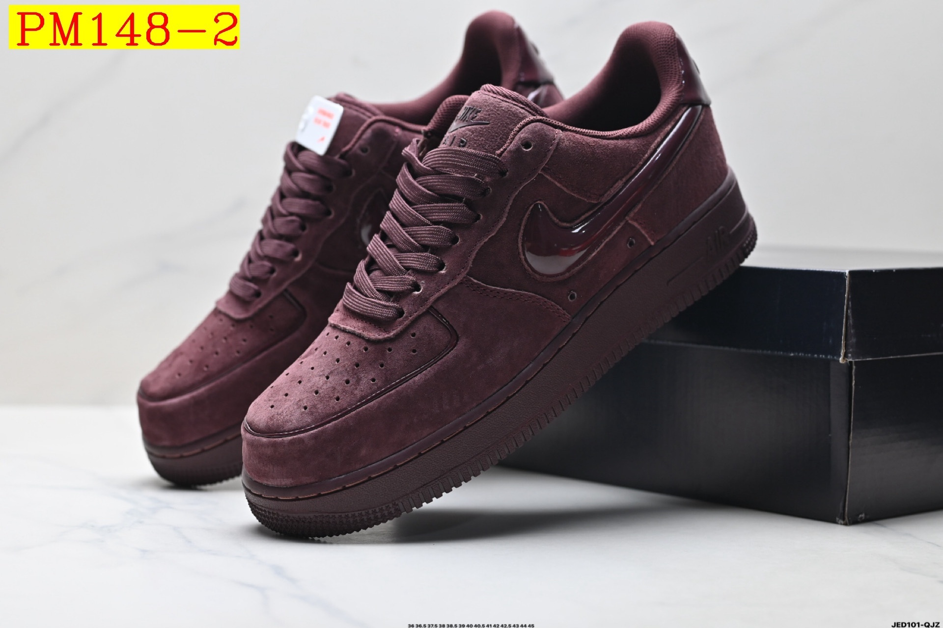 55$ Top Quality Nike AIR FORCE 1 07 Size 36-45 half 125670 PM148 gallery