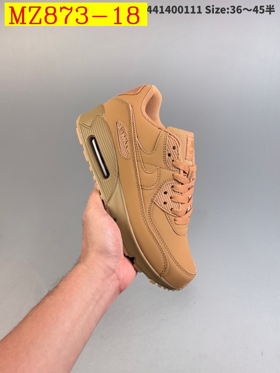 55$ Top Quality Nike Air Max 90 half size 36-45 526820 MZ873 gallery