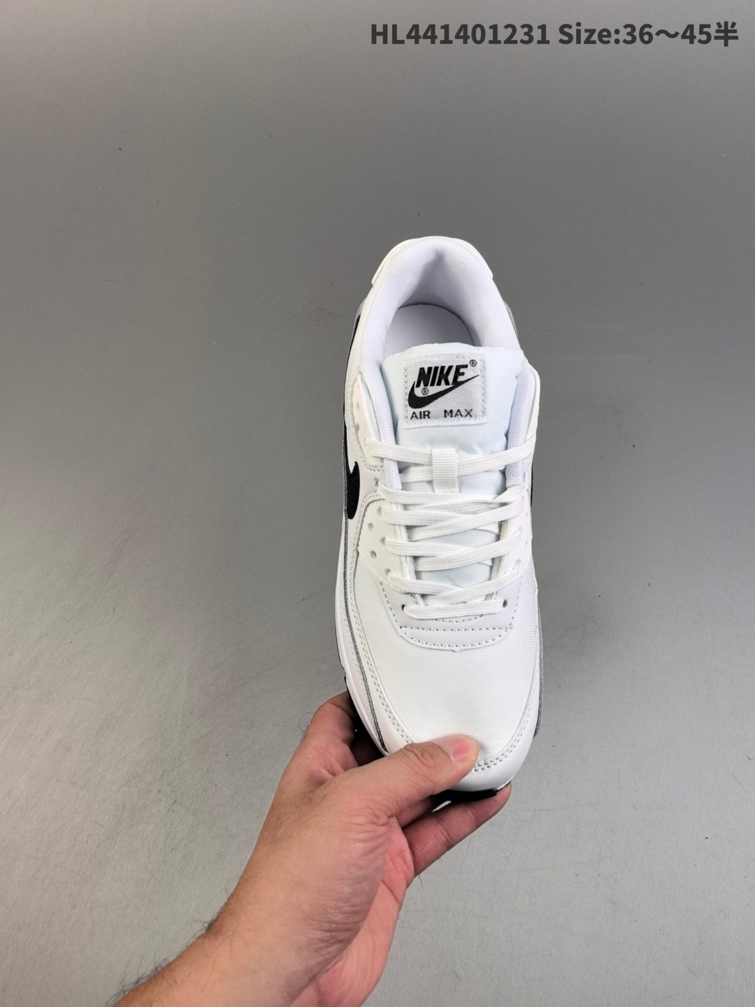 55$ Top Quality Nike Air Max 90 half size 36-45 526820 MZ873 gallery