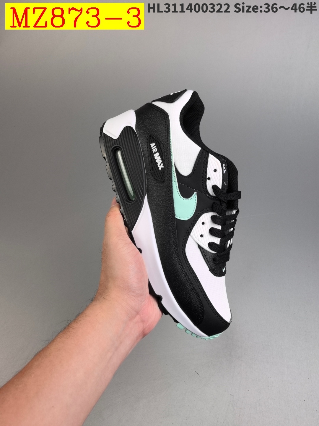 55$ Top Quality Nike Air Max 90 half size 36-45 526820 MZ873 gallery