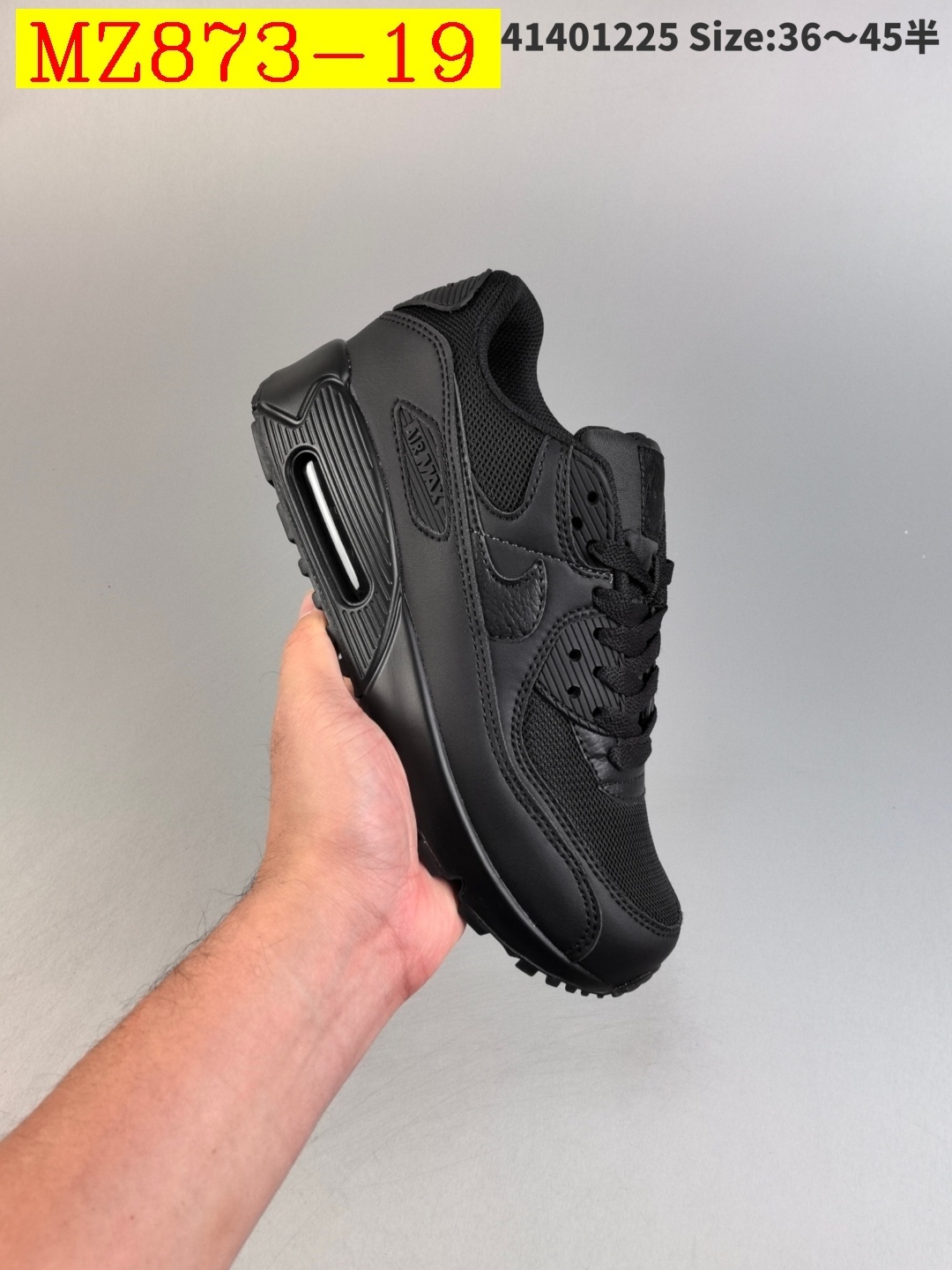 55$ Top Quality Nike Air Max 90 half size 36-45 526820 MZ873 gallery