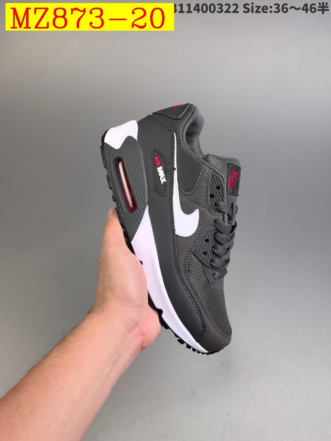55$ Top Quality Nike Air Max 90 half size 36-45 526820 MZ873 gallery
