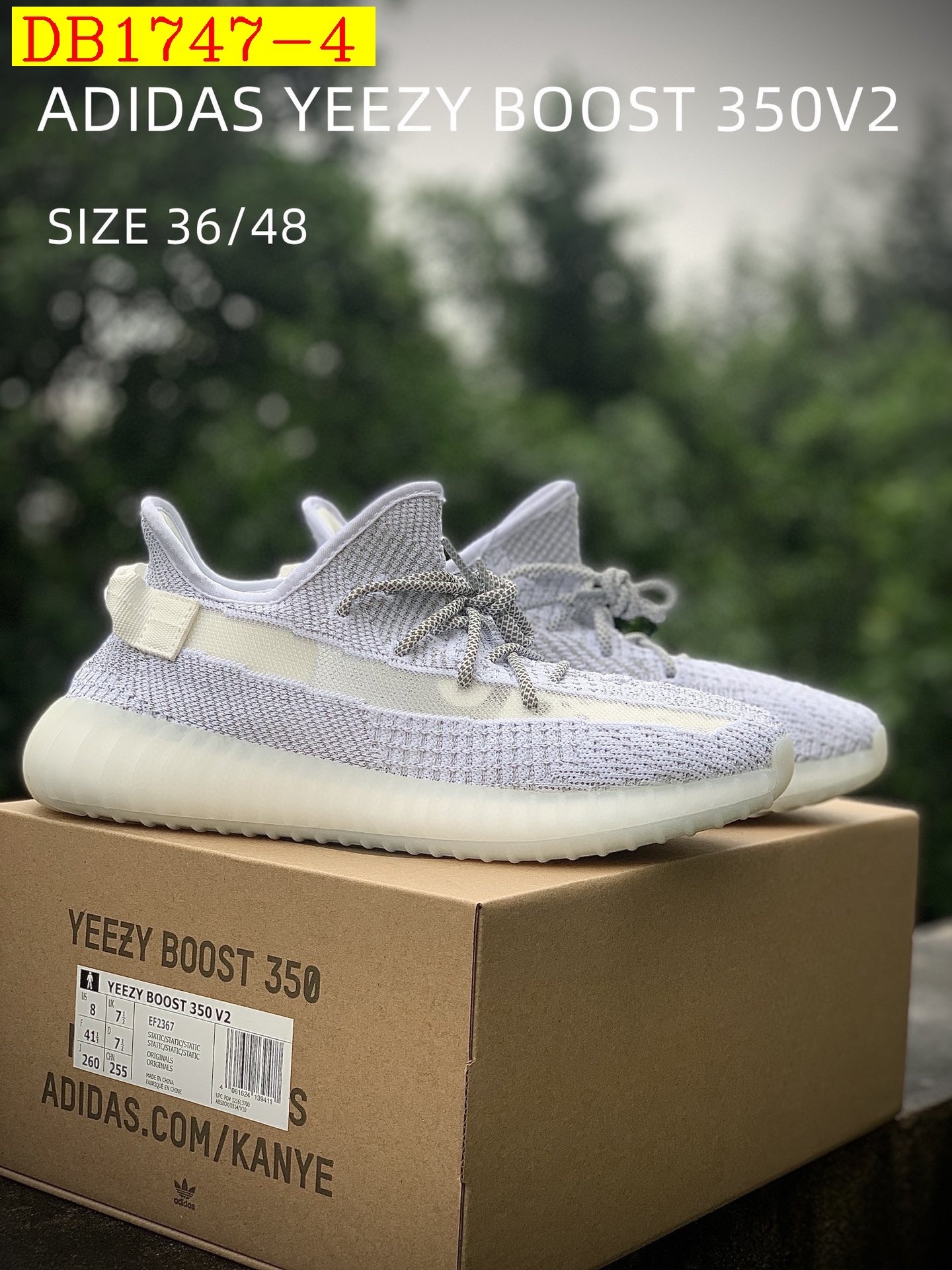 55$ dh Adidas YEEZY 350V2 1 size 36-46 52487034490 DB1747 gallery