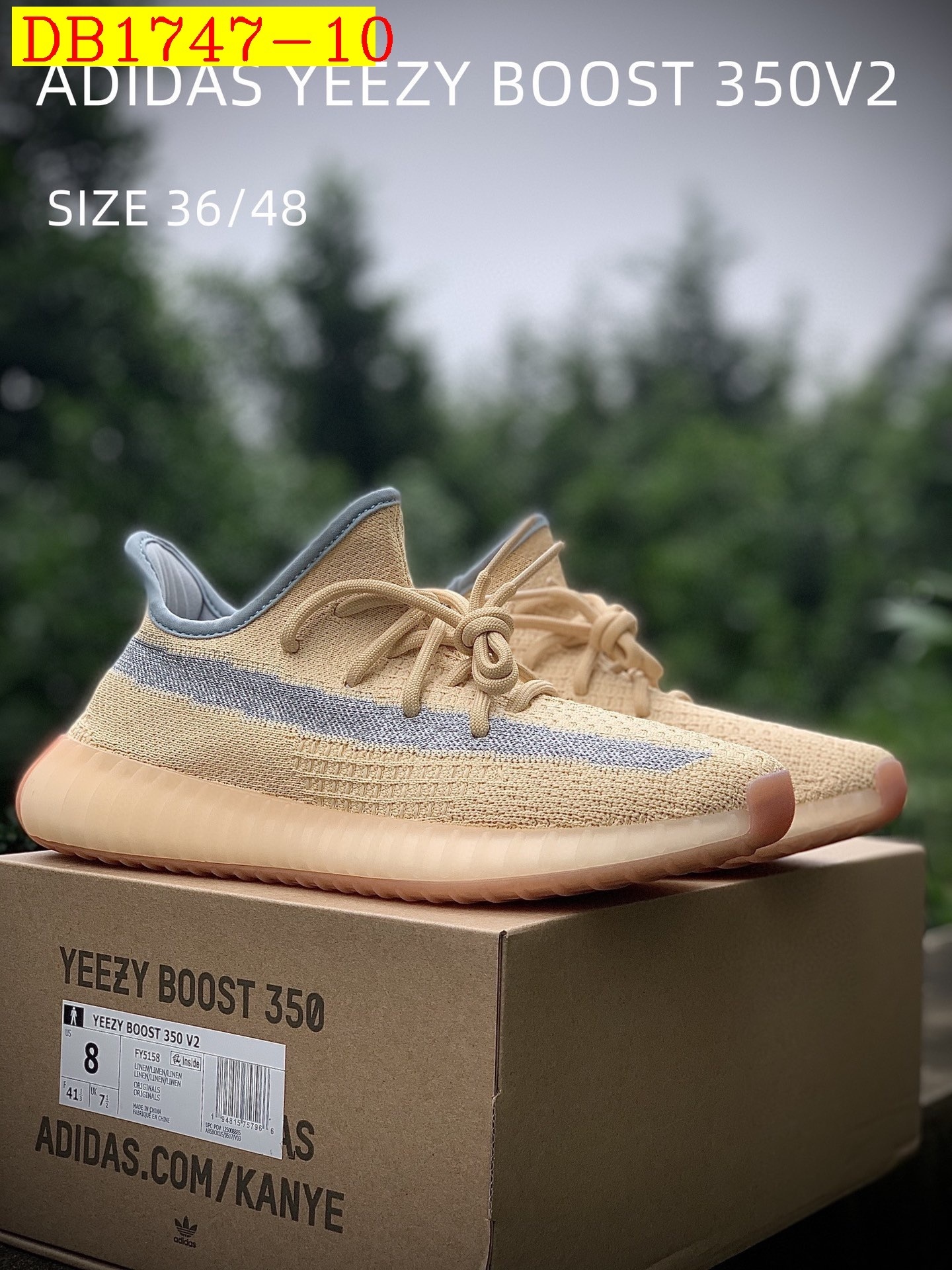 55$ dh Adidas YEEZY 350V2 1 size 36-46 52487034490 DB1747 gallery