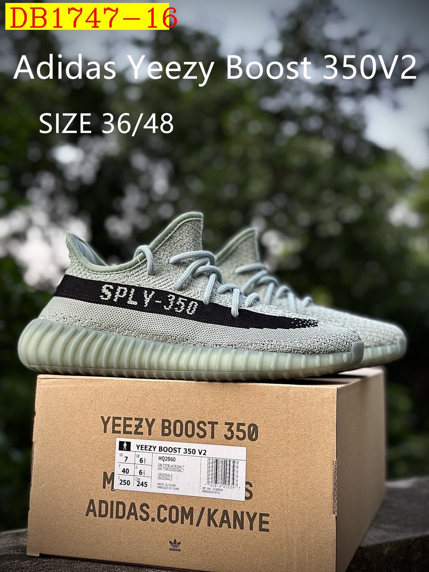 55$ dh Adidas YEEZY 350V2 1 size 36-46 52487034490 DB1747 gallery