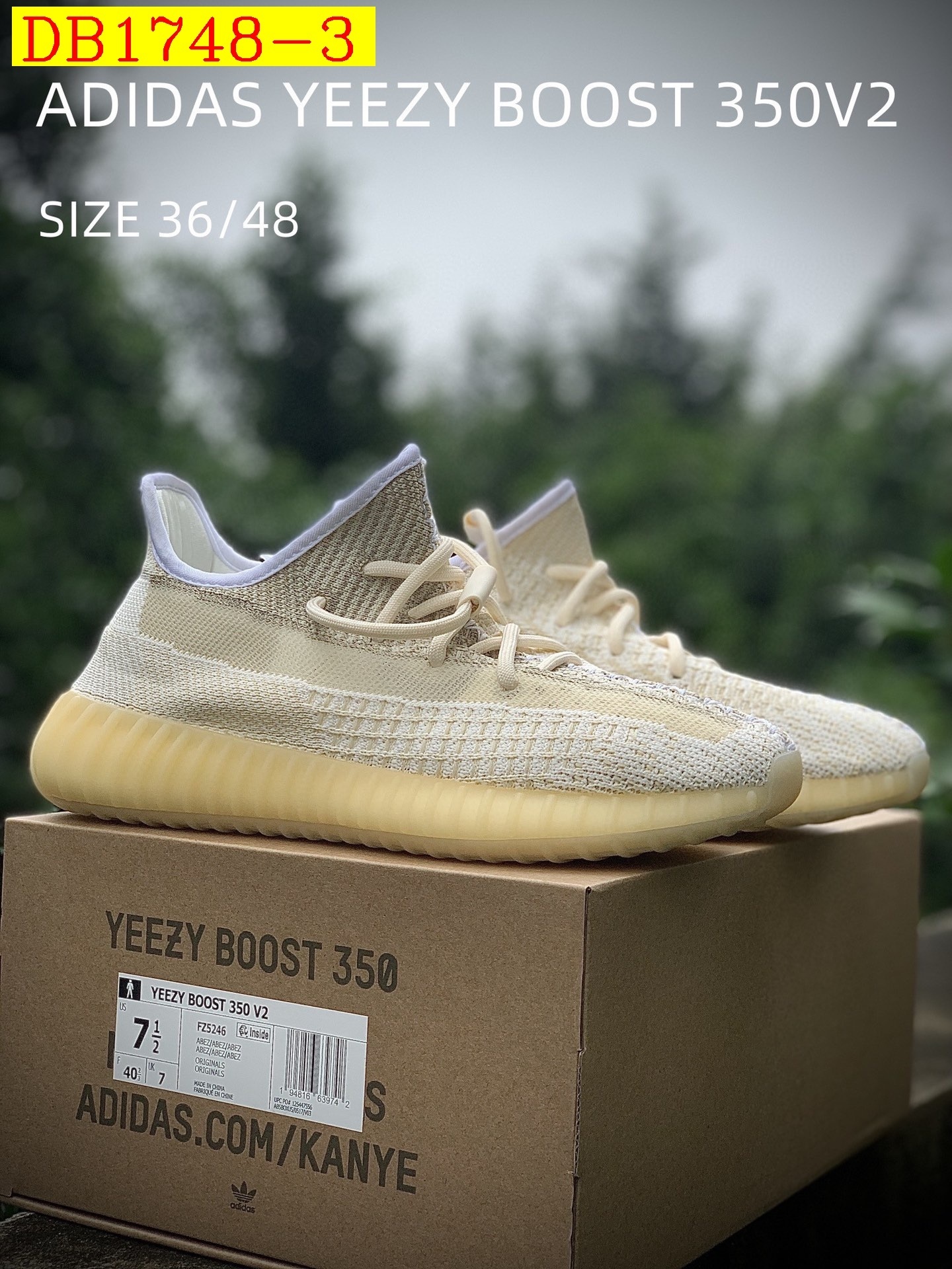55$ dh Adidas YEEZY 350V2 2 size 36-46 52487034490 DB1748 gallery