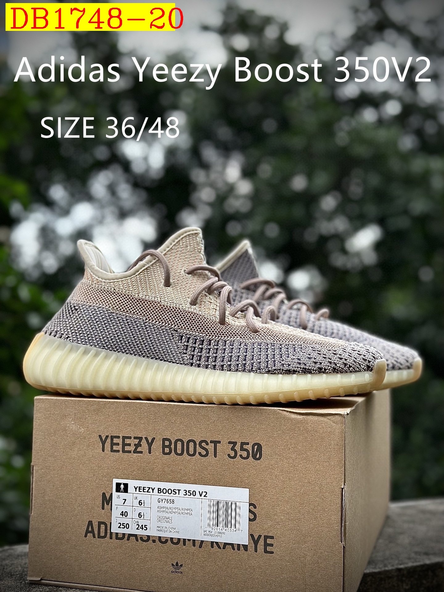 55$ dh Adidas YEEZY 350V2 2 size 36-46 52487034490 DB1748 gallery