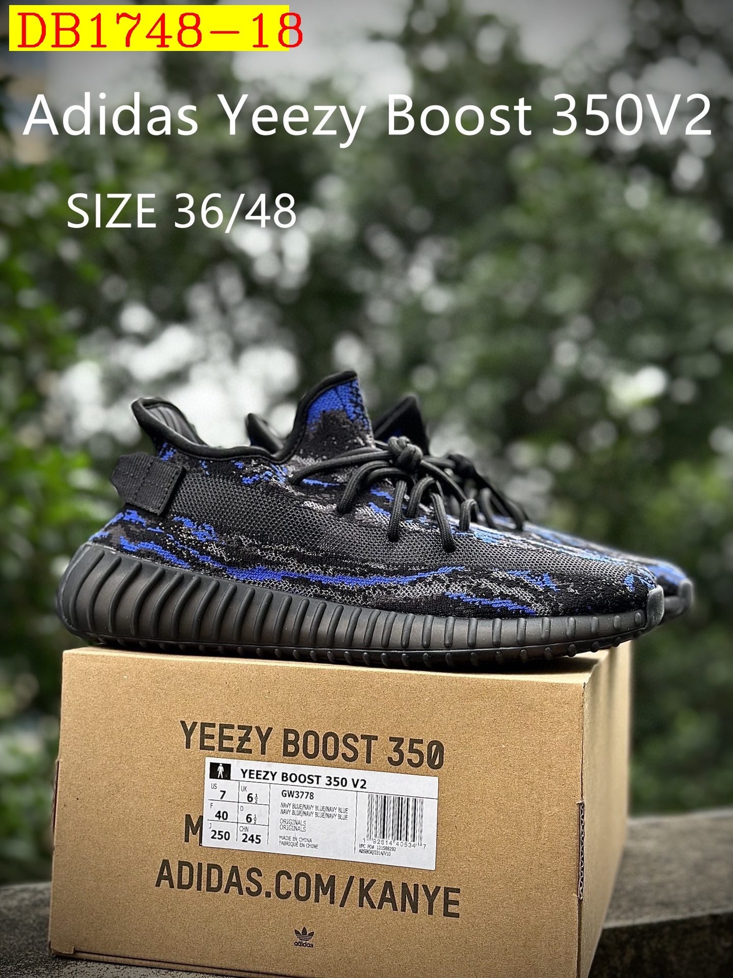 55$ dh Adidas YEEZY 350V2 2 size 36-46 52487034490 DB1748 gallery