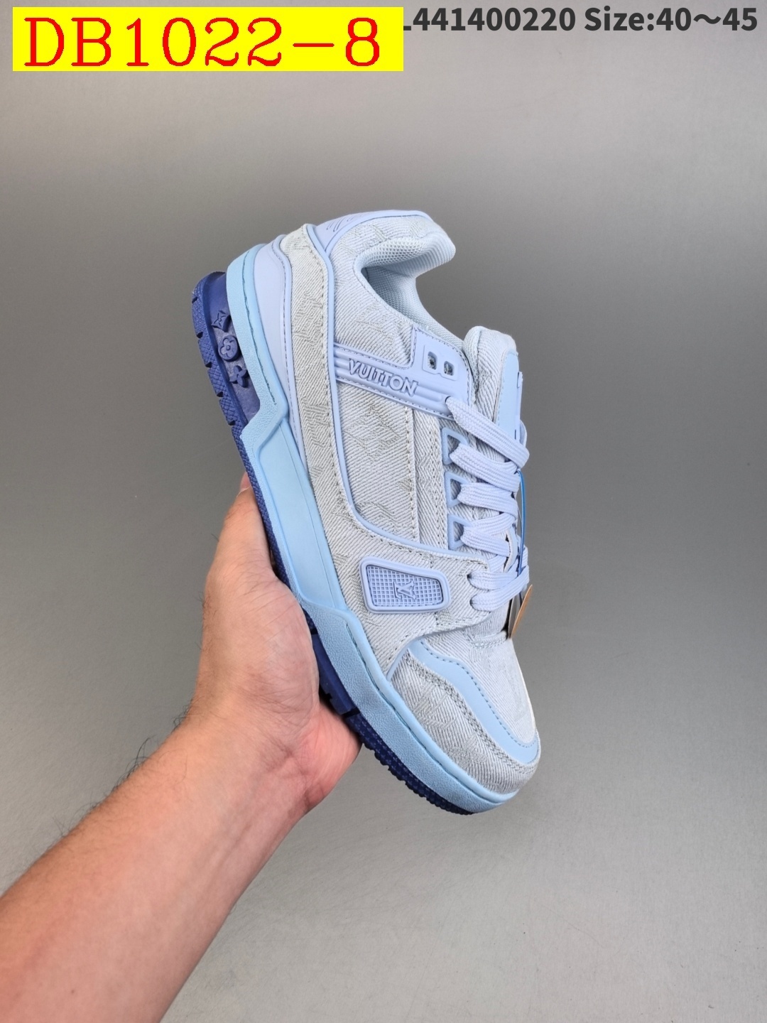 55$ dh Louis Vuitton Trainer Sneaker Low size 40-45 62385035853 DB1022 gallery