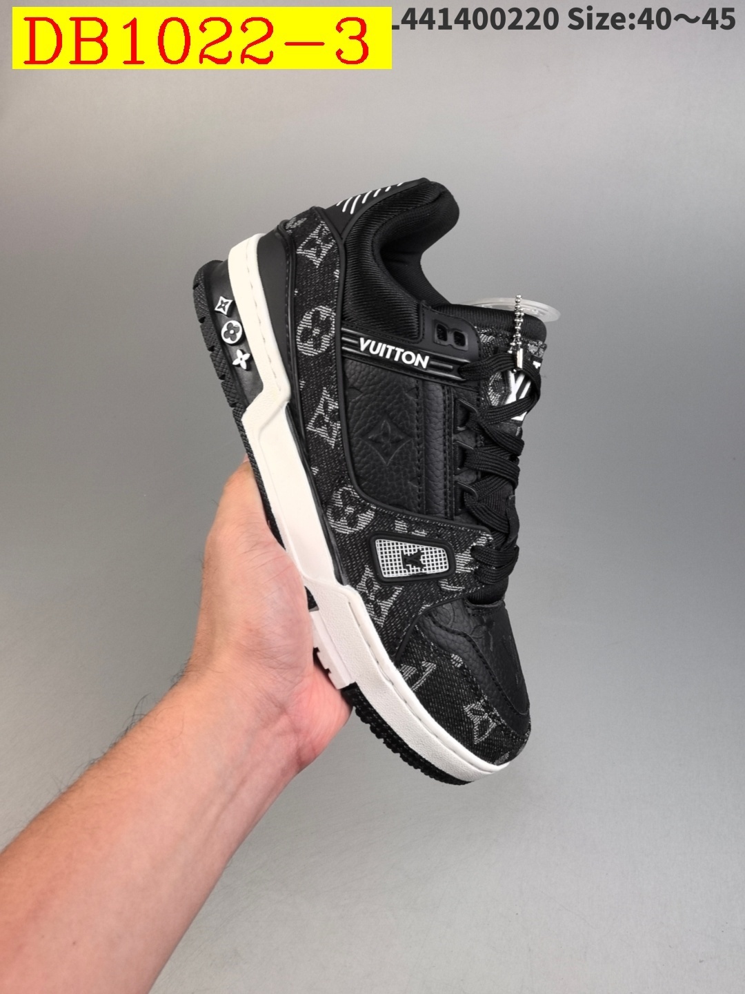 55$ dh Louis Vuitton Trainer Sneaker Low size 40-45 62385035853 DB1022 gallery